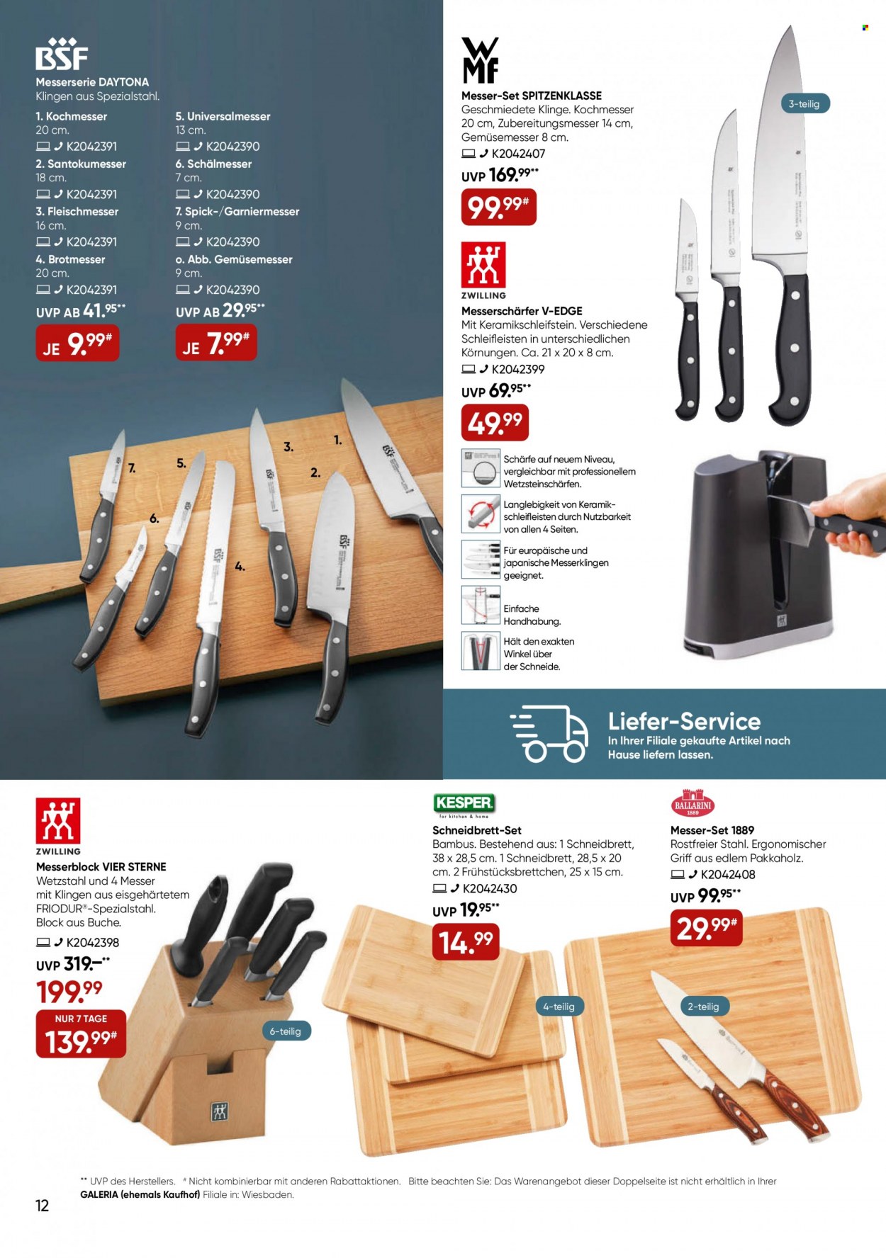 GALERIA Karstadt Kaufhof Prospekte  - 24.08.2022 - 30.08.2022. Seite 12