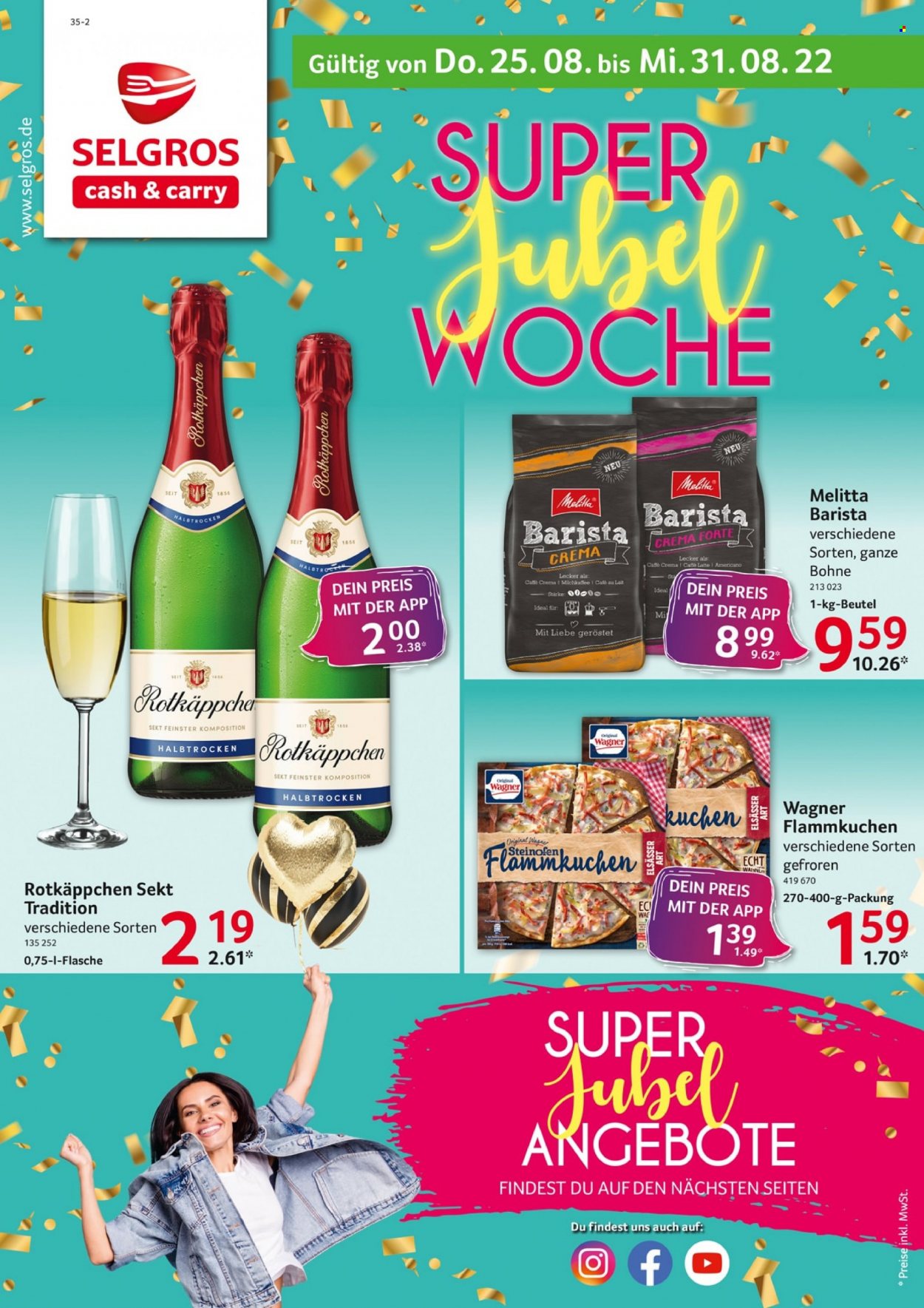 Selgros Prospekte  - 25.08.2022 - 31.08.2022. Seite 1
