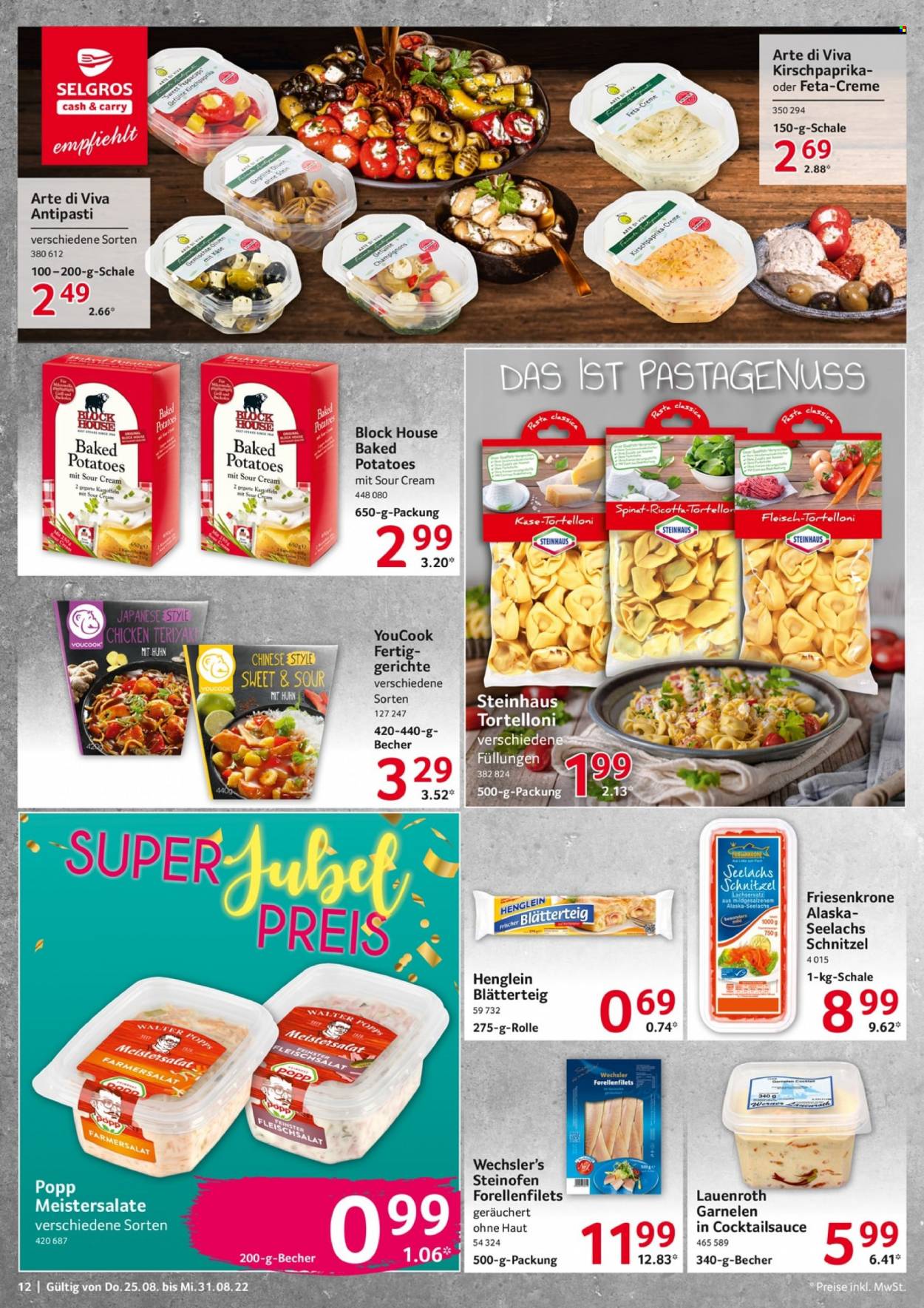 Selgros Prospekte  - 25.08.2022 - 31.08.2022. Seite 12