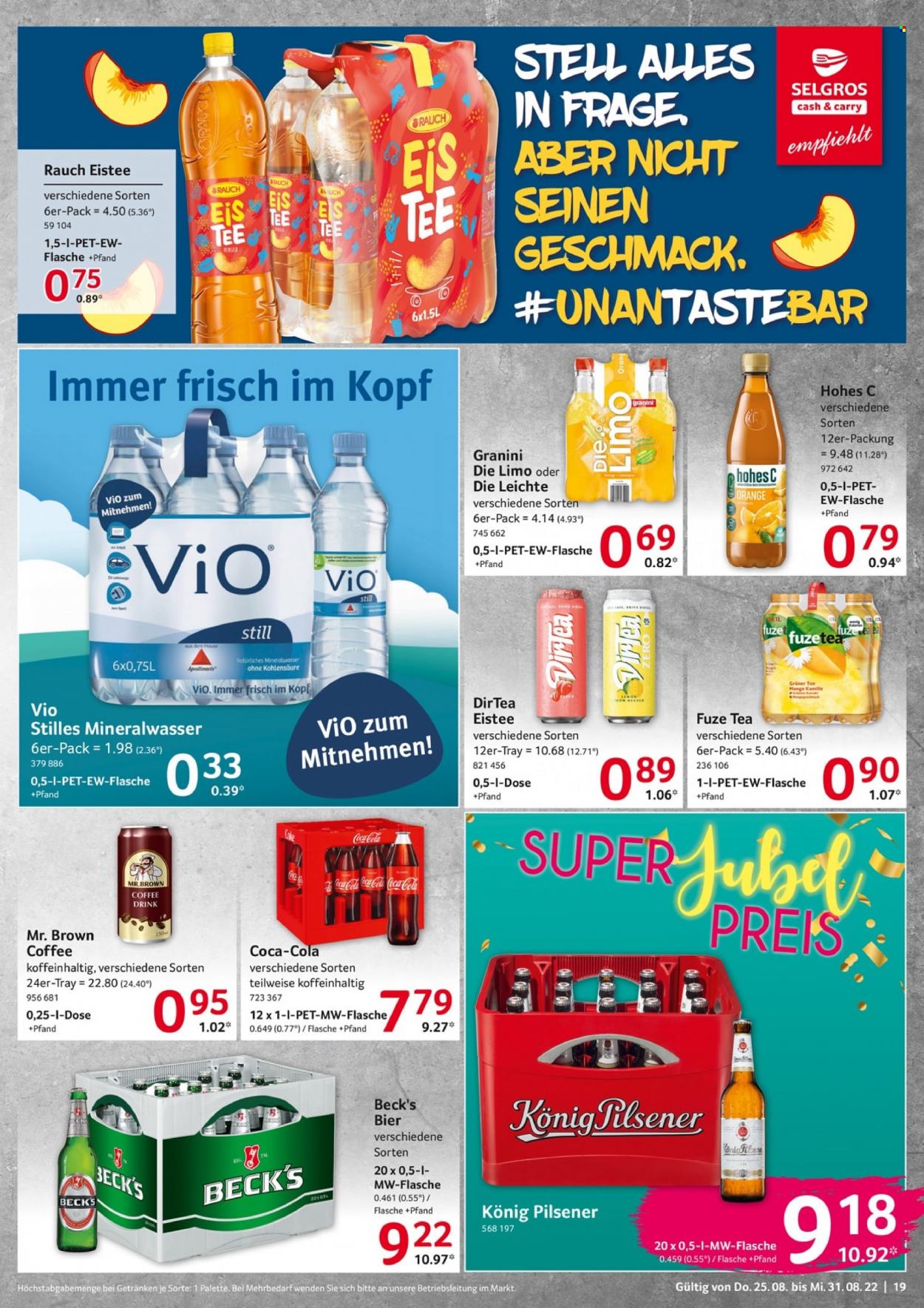 Selgros Prospekte  - 25.08.2022 - 31.08.2022. Seite 19