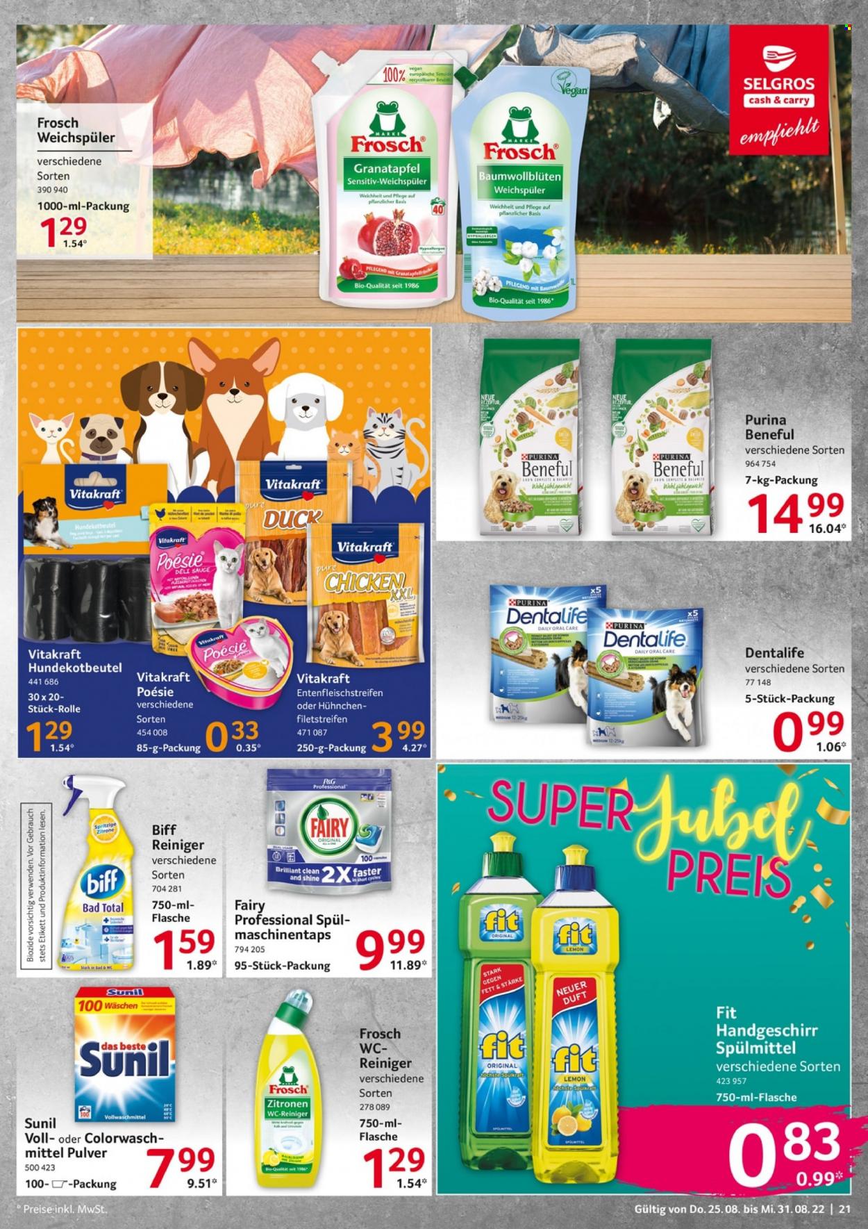 Selgros Prospekte  - 25.08.2022 - 31.08.2022. Seite 21