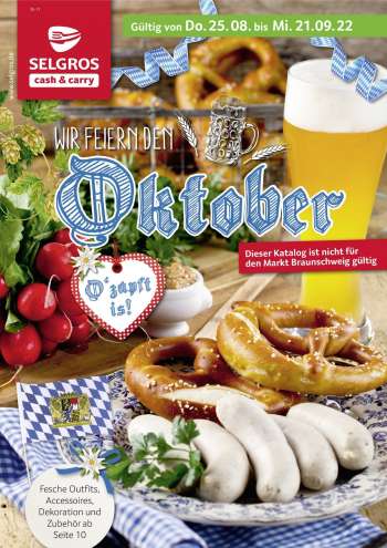 Prospekte Selgros - 25.08.2022 - 21.09.2022.
