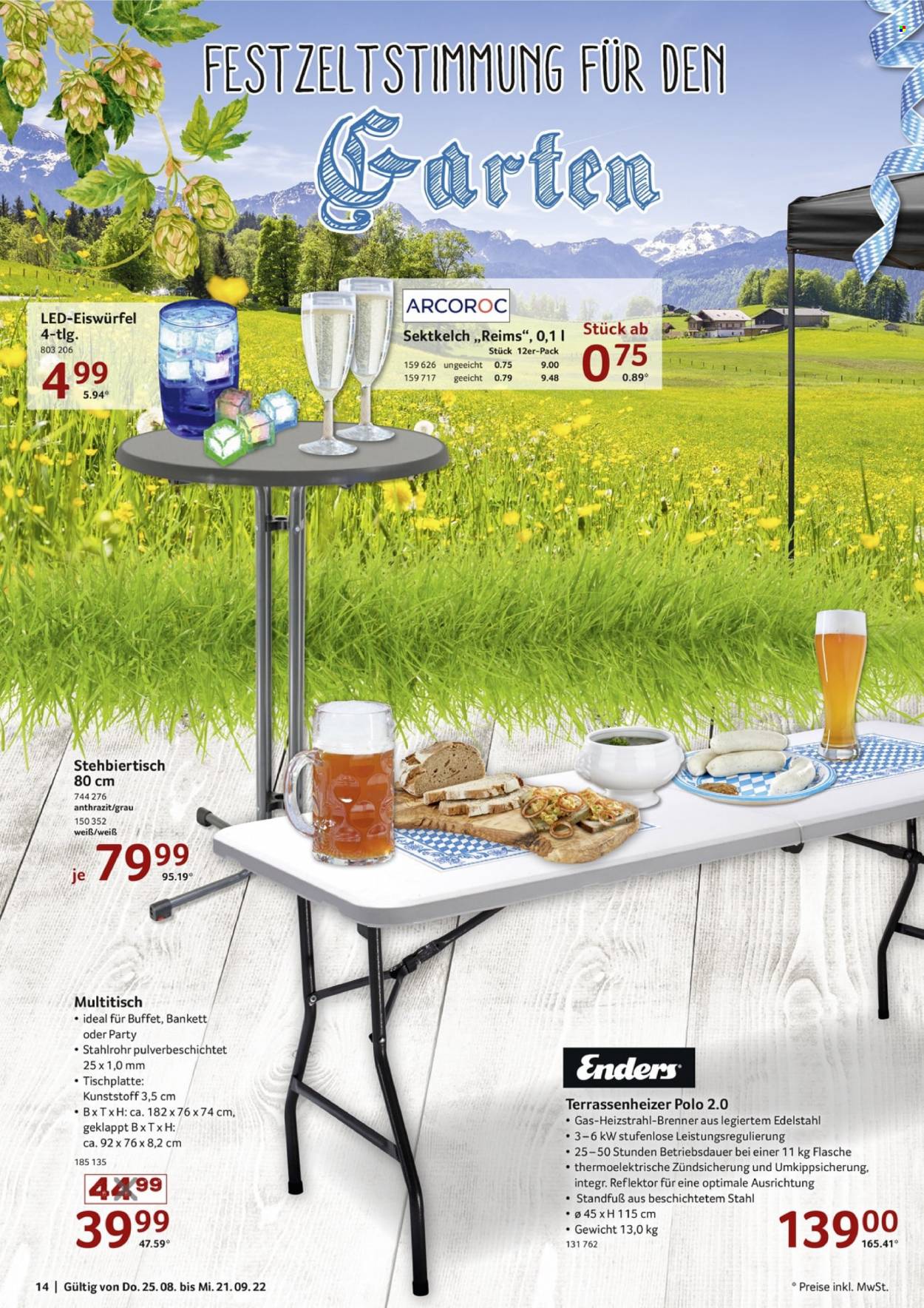 Selgros Prospekte  - 25.08.2022 - 21.09.2022. Seite 14