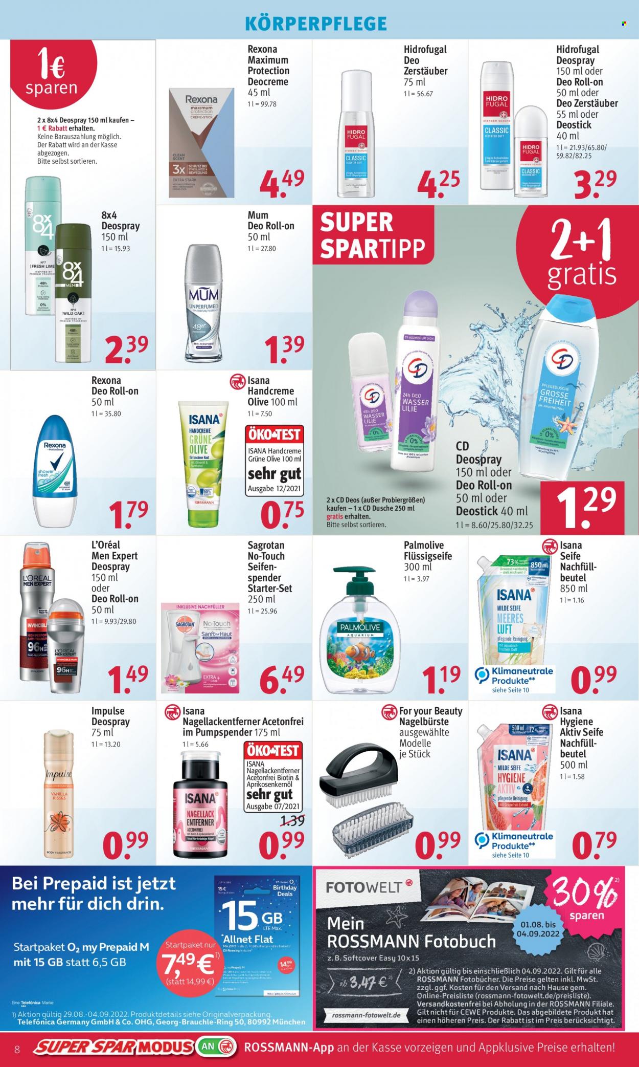 Rossmann Prospekte  - 29.08.2022 - 2.09.2022. Seite 8