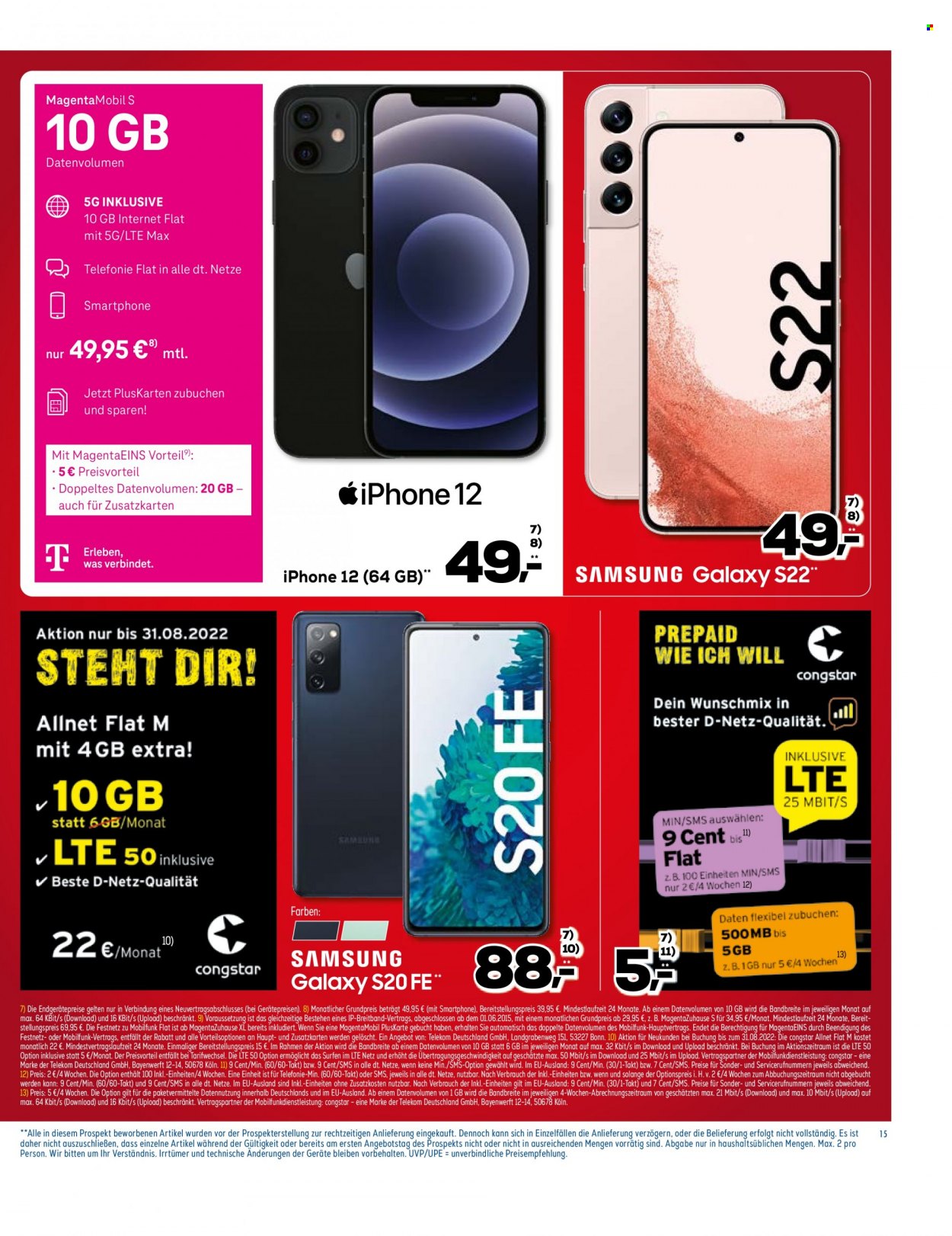 Euronics Prospekte  - 24.08.2022 - 30.08.2022. Seite 15