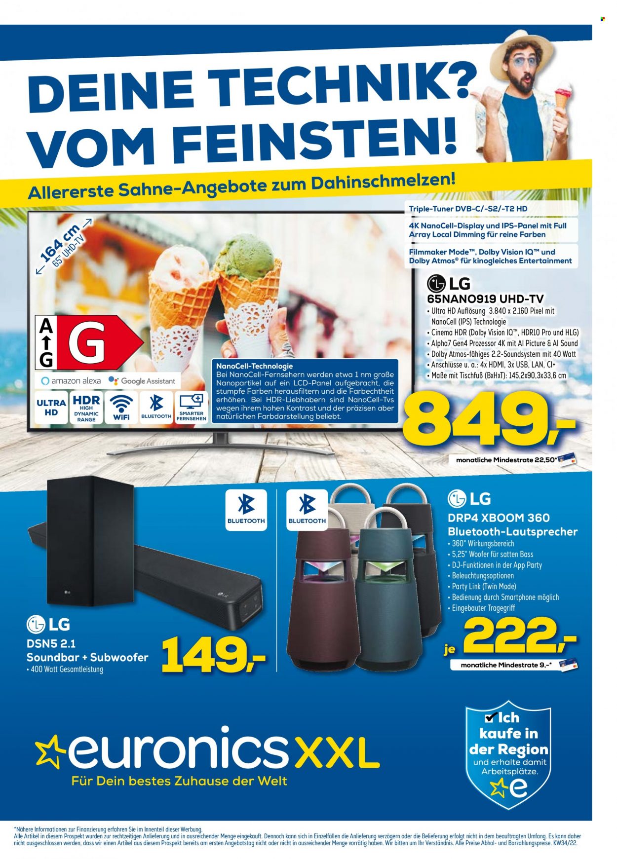 Euronics Prospekte  - 26.08.2022 - 2.09.2022. Seite 1