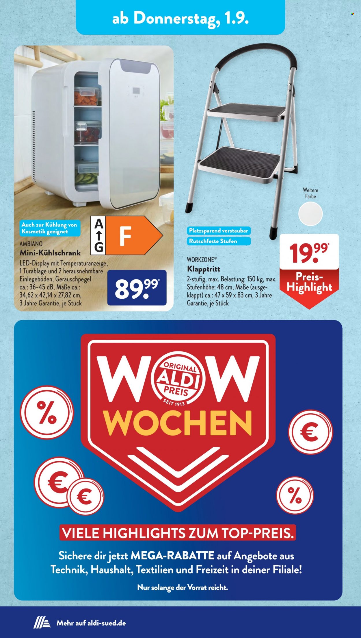 ALDI SÜD Prospekte  - 29.08.2022 - 3.09.2022. Seite 18