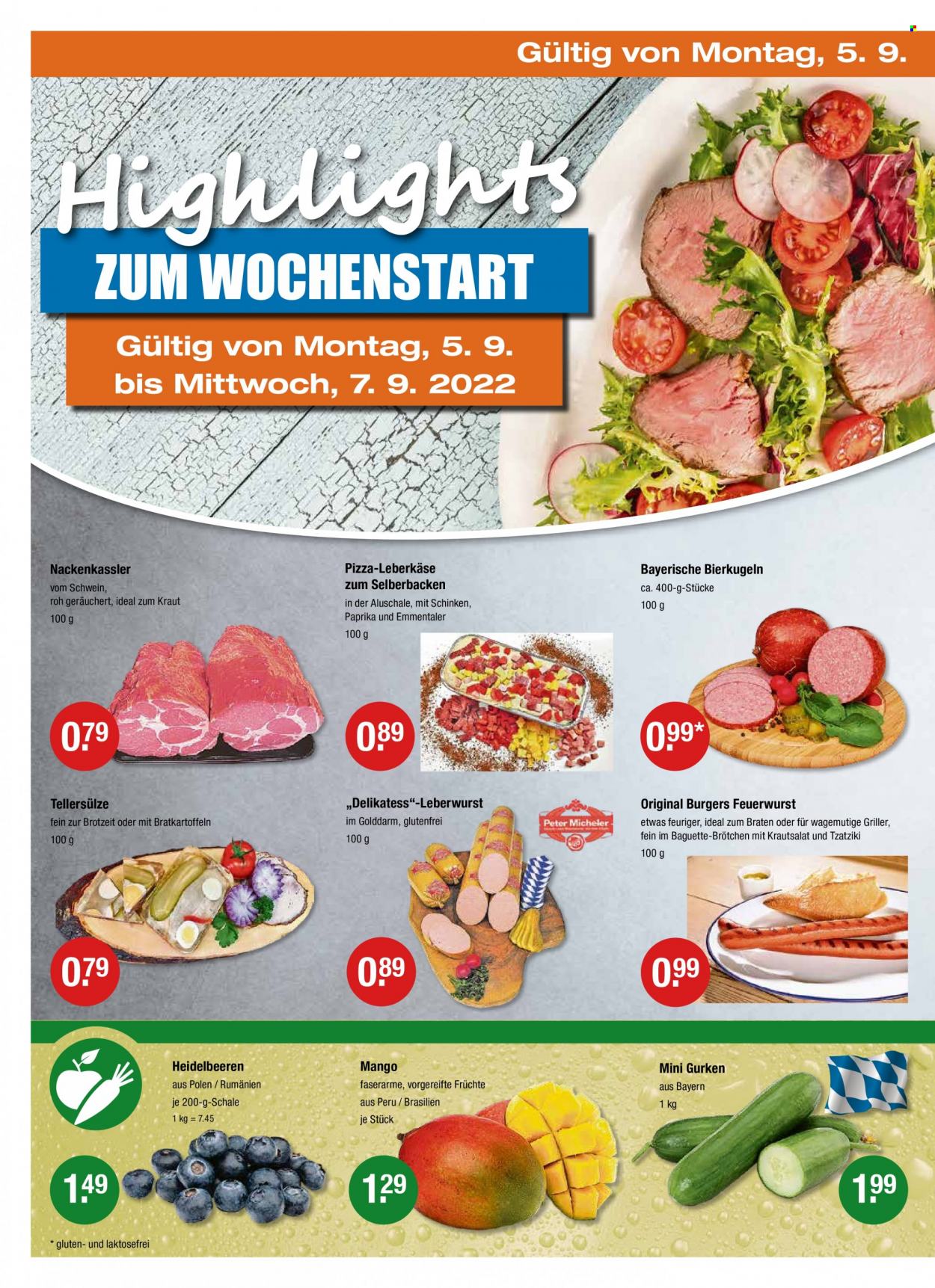 V-Markt Prospekte  - 1.09.2022 - 7.09.2022. Seite 22