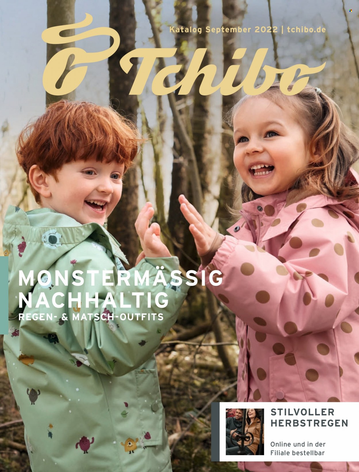 Tchibo Prospekte  - 1.09.2022 - 30.09.2022. Seite 1
