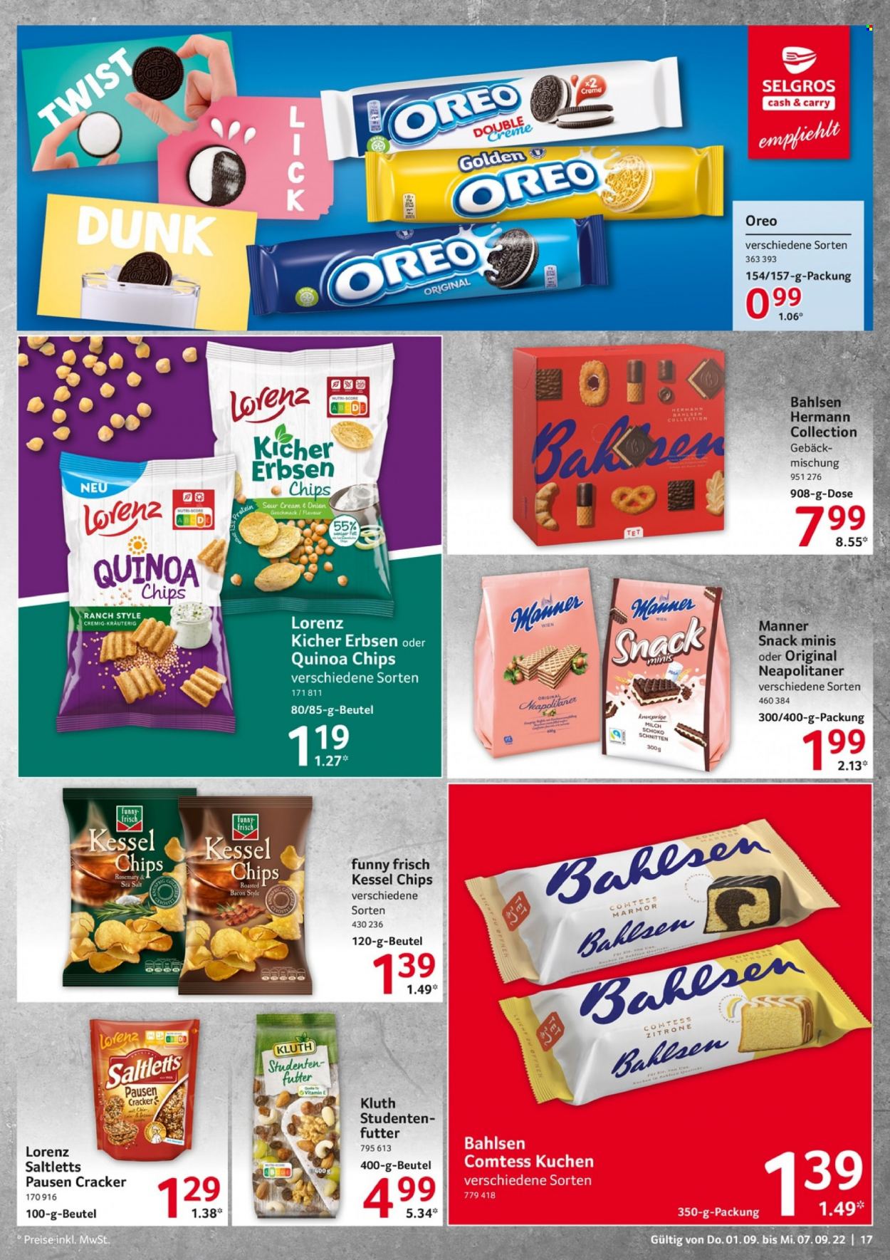 Selgros Prospekte  - 1.09.2022 - 7.09.2022. Seite 17