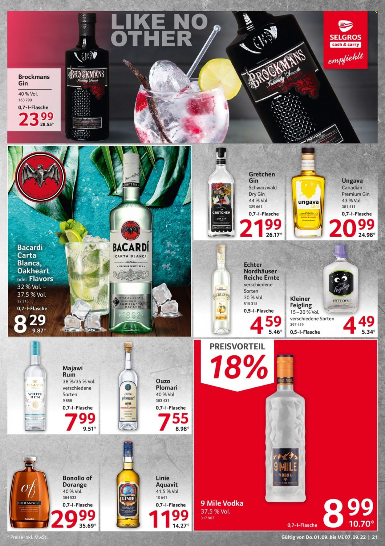 Selgros Prospekte  - 1.09.2022 - 7.09.2022. Seite 21