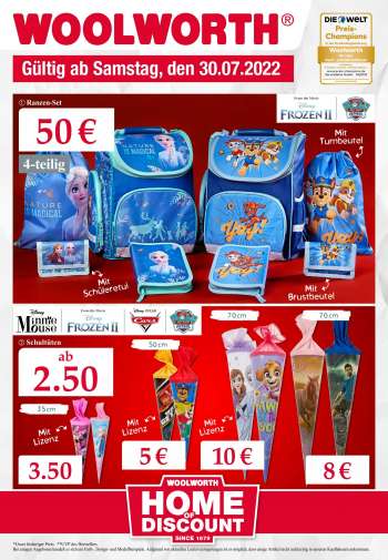 Prospekte Woolworth - 27.08.2022 - 2.09.2022.