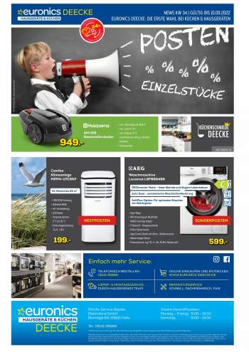 Prospekte Euronics - 27.08.2022 - 10.09.2022.