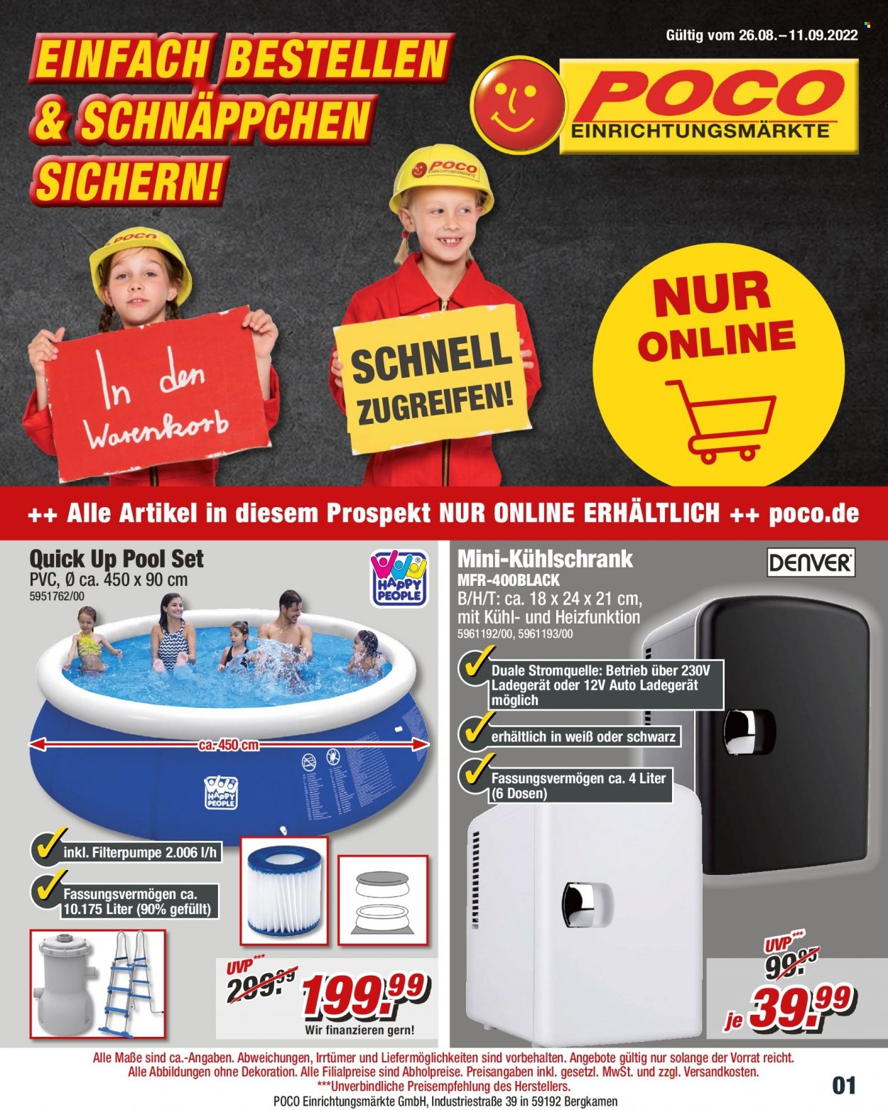 Poco Prospekte  - 26.08.2022 - 11.09.2022. Seite 1