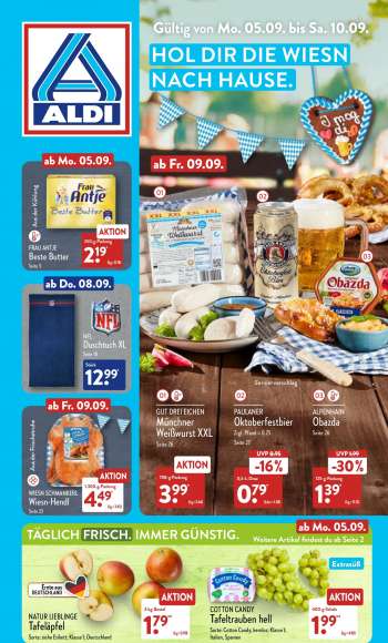 Prospekte ALDI Nord - 5.09.2022 - 10.09.2022.