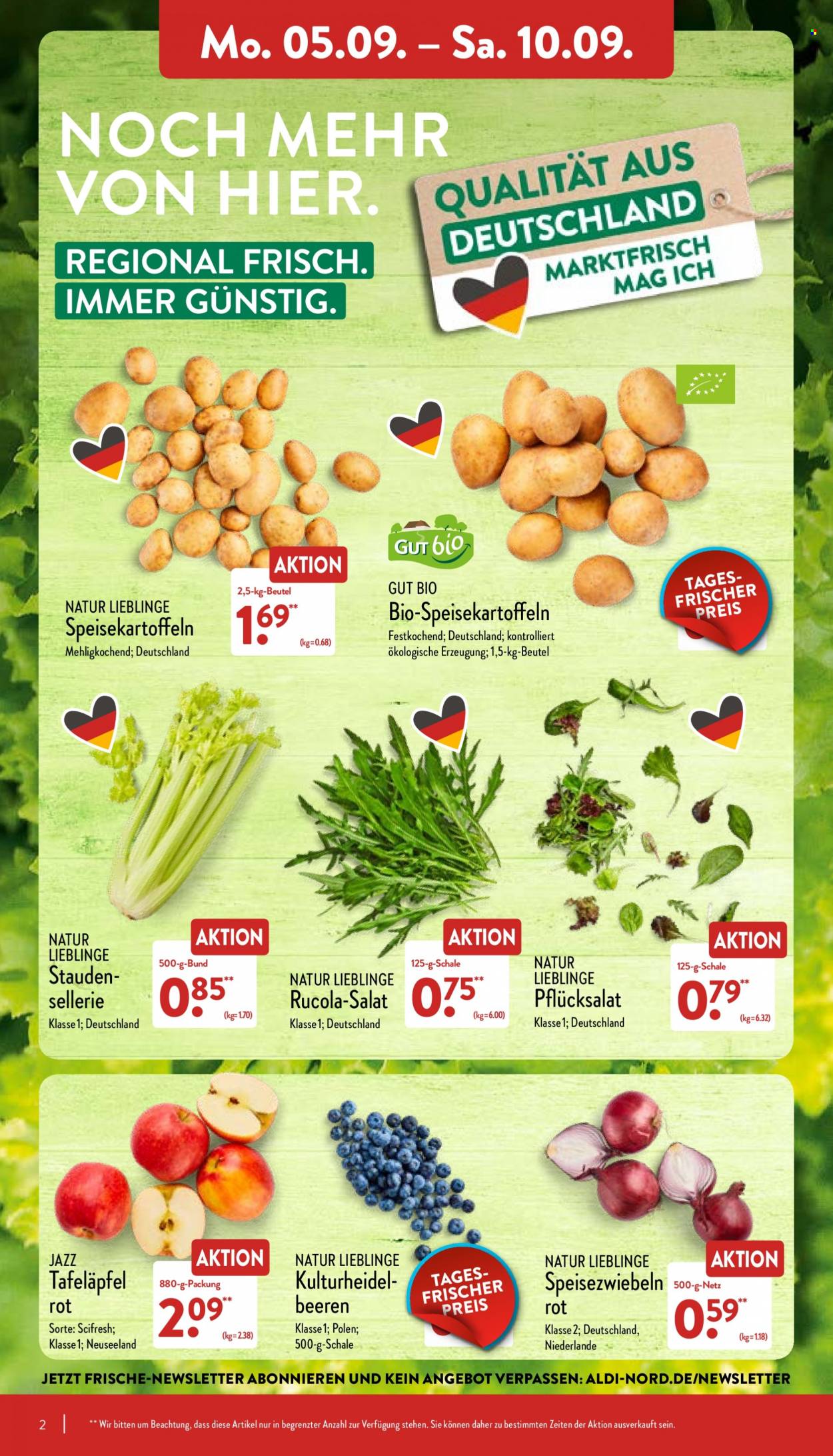 ALDI Nord Prospekte  - 5.09.2022 - 10.09.2022. Seite 2