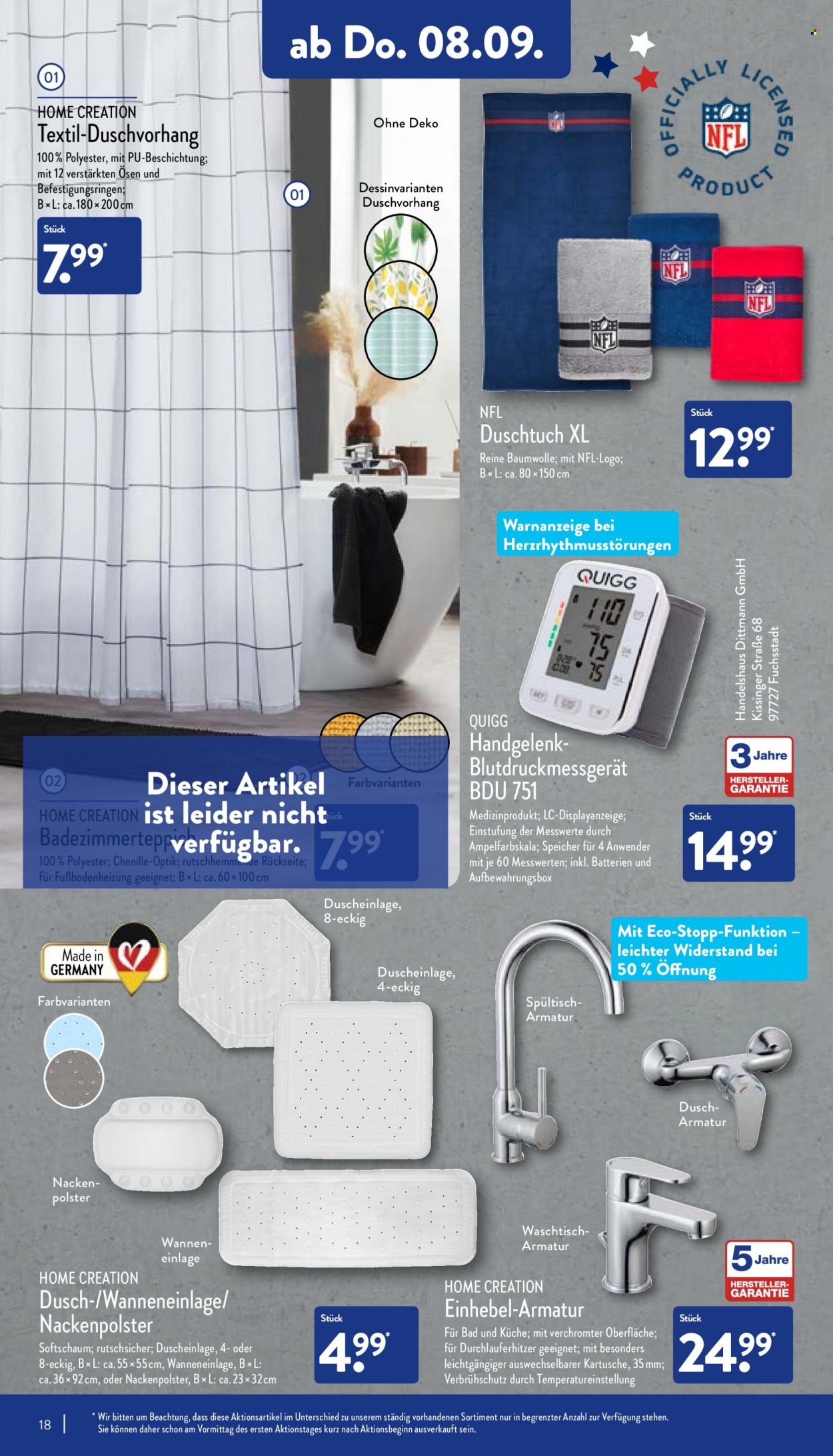 ALDI Nord Prospekte  - 5.09.2022 - 10.09.2022. Seite 18