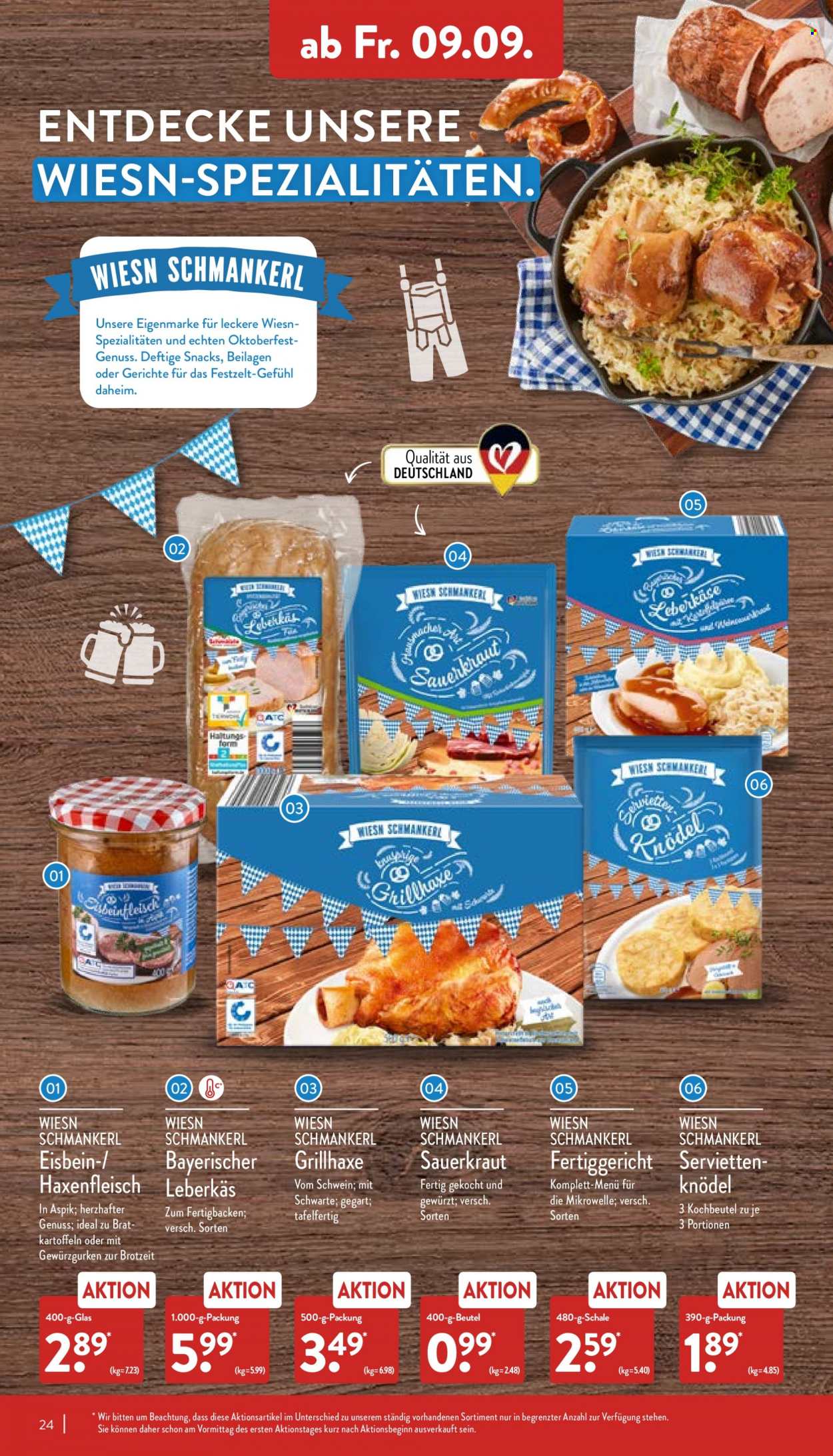 ALDI Nord Prospekte  - 5.09.2022 - 10.09.2022. Seite 24