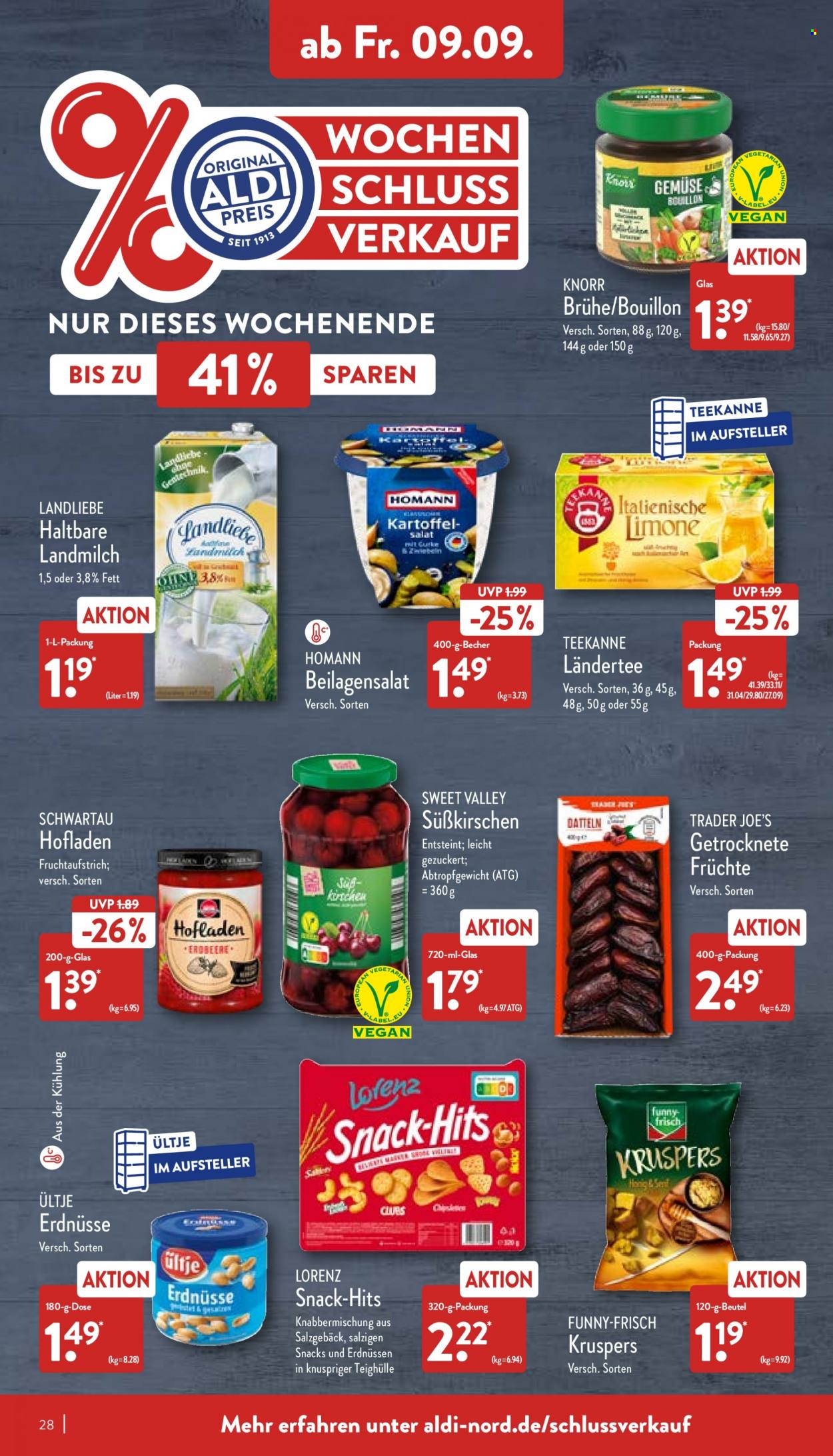 ALDI Nord Prospekte  - 5.09.2022 - 10.09.2022. Seite 28