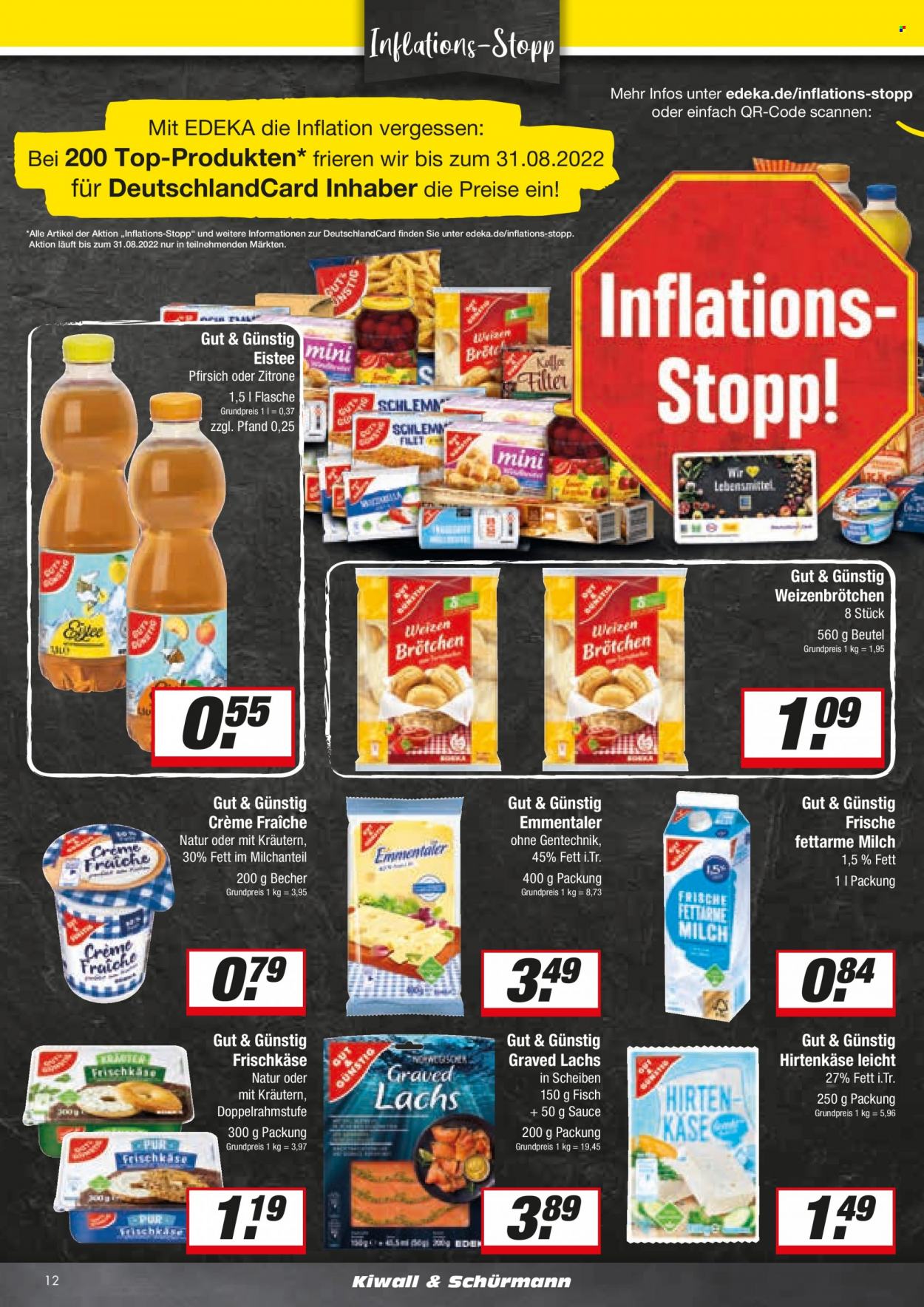 Edeka Prospekte  - 29.08.2022 - 3.09.2022. Seite 12