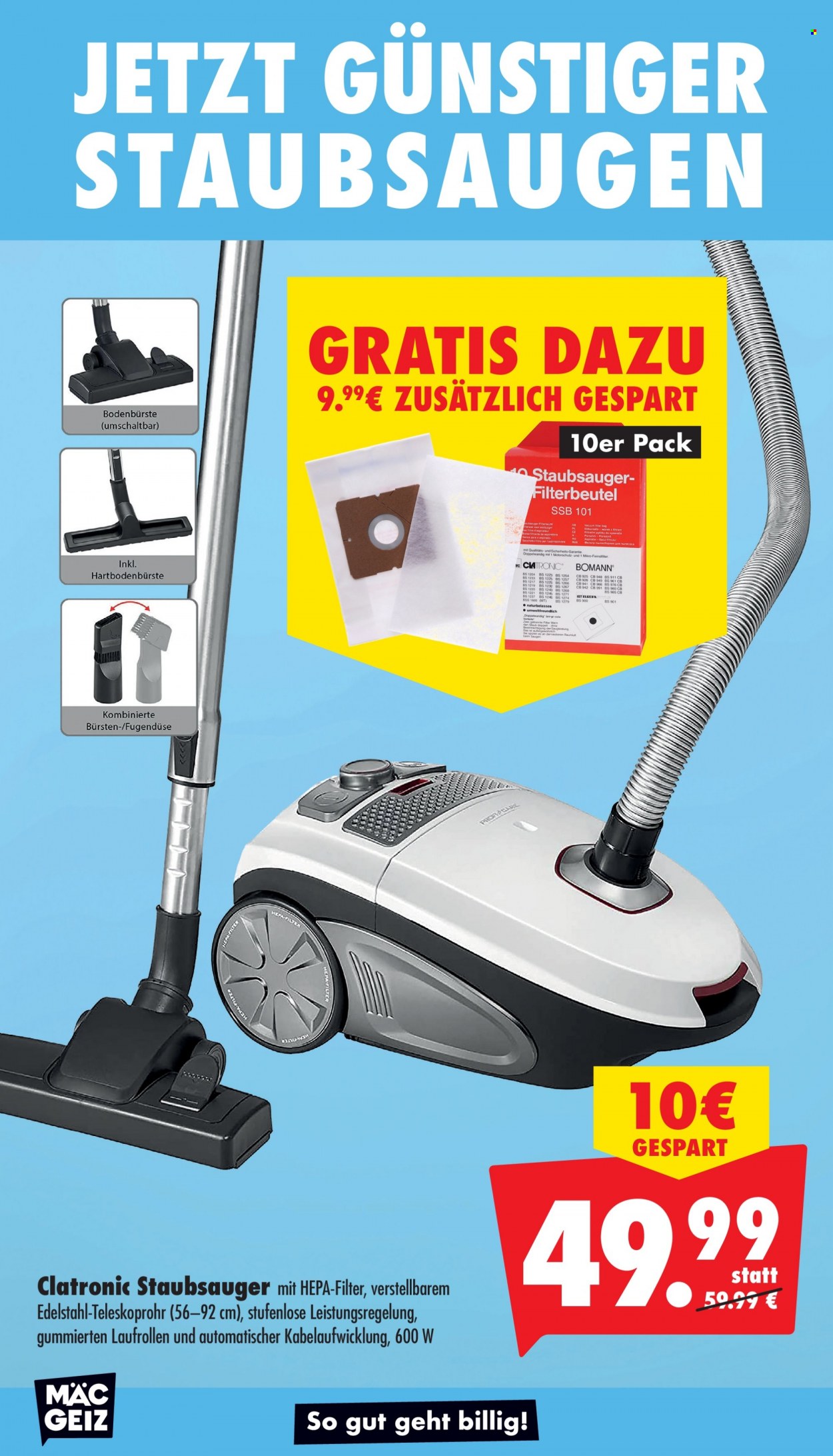 Mäc-Geiz Prospekte  - 5.09.2022 - 11.09.2022. Seite 2
