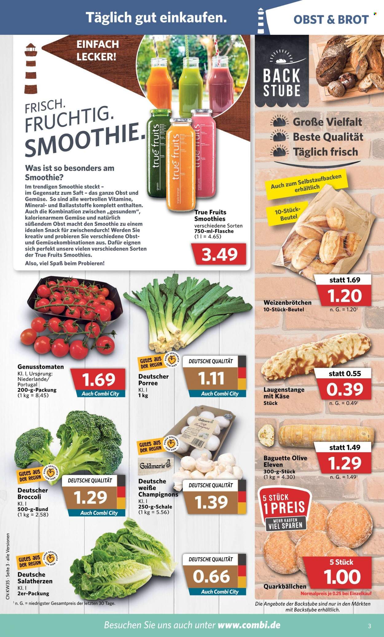 Combi Prospekte  - 29.08.2022 - 3.09.2022. Seite 3