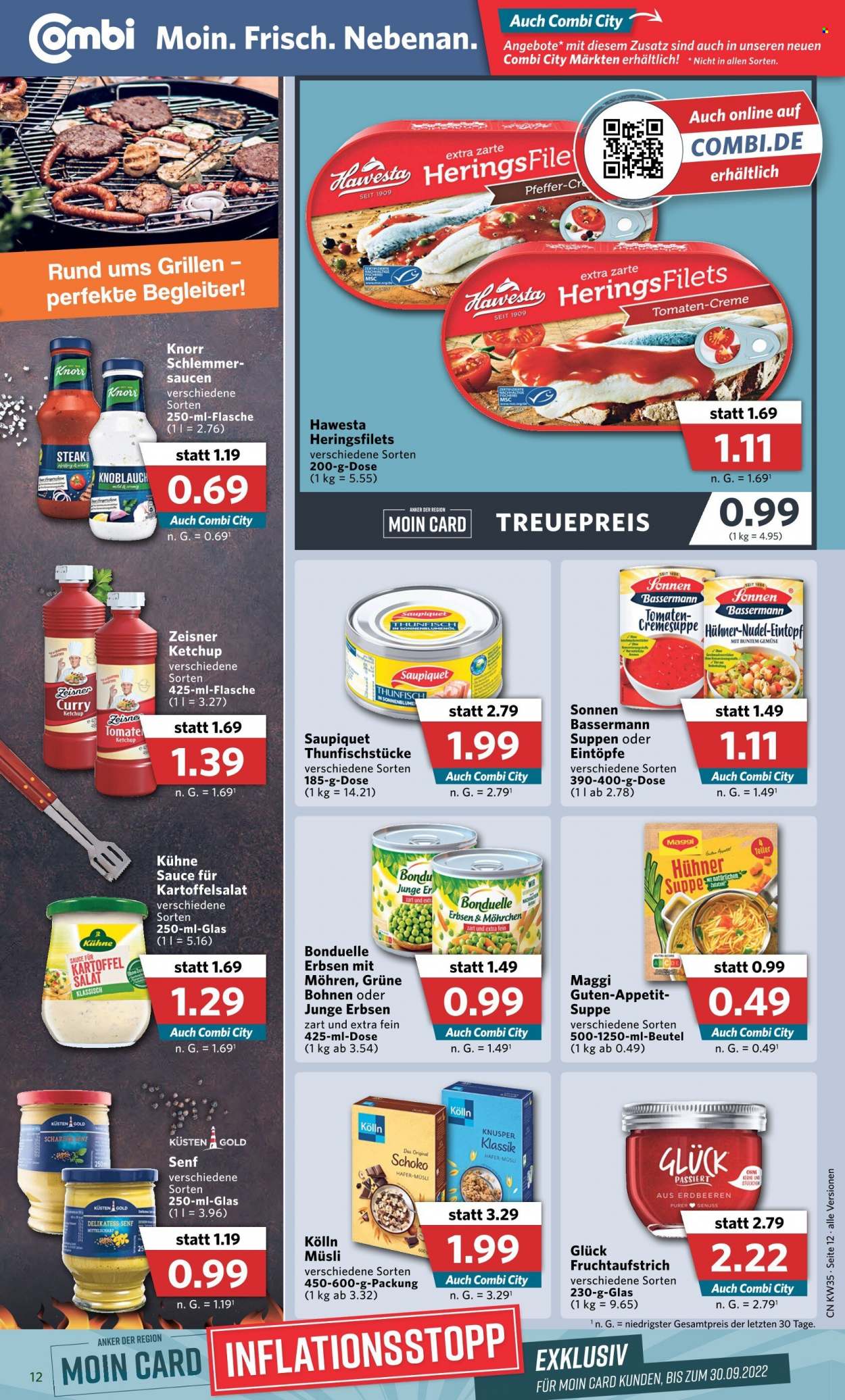 Combi Prospekte  - 29.08.2022 - 3.09.2022. Seite 12