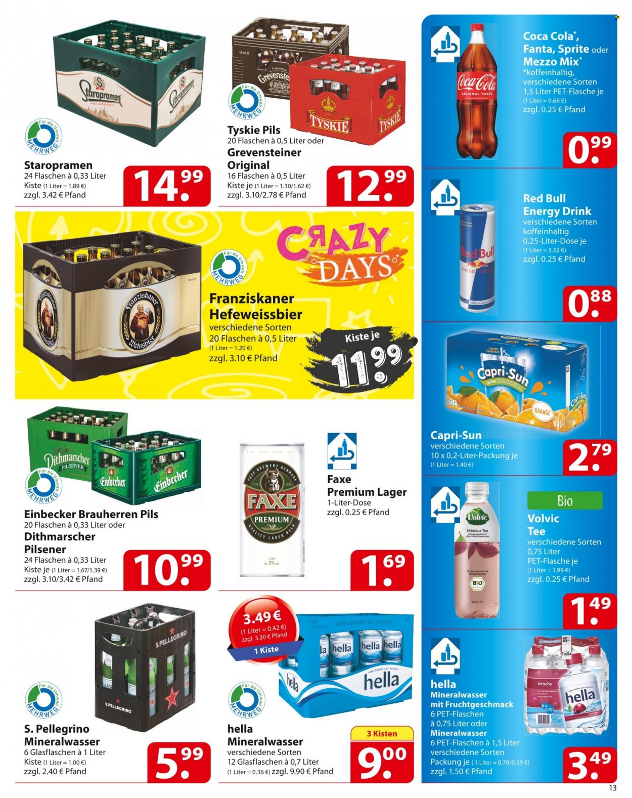 famila Prospekte  - 29.08.2022 - 3.09.2022. Seite 13