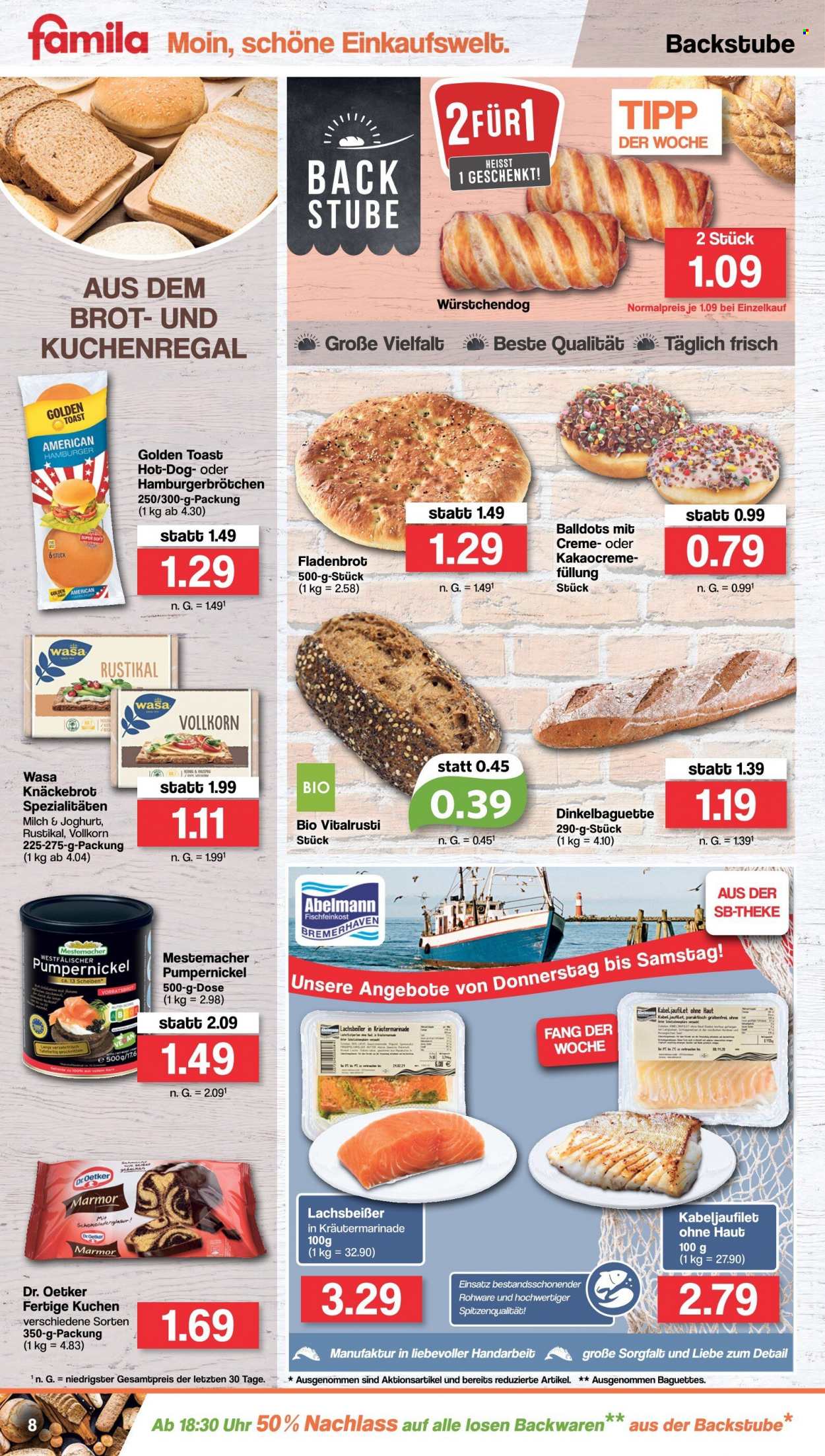 famila Prospekte  - 29.08.2022 - 3.09.2022. Seite 8