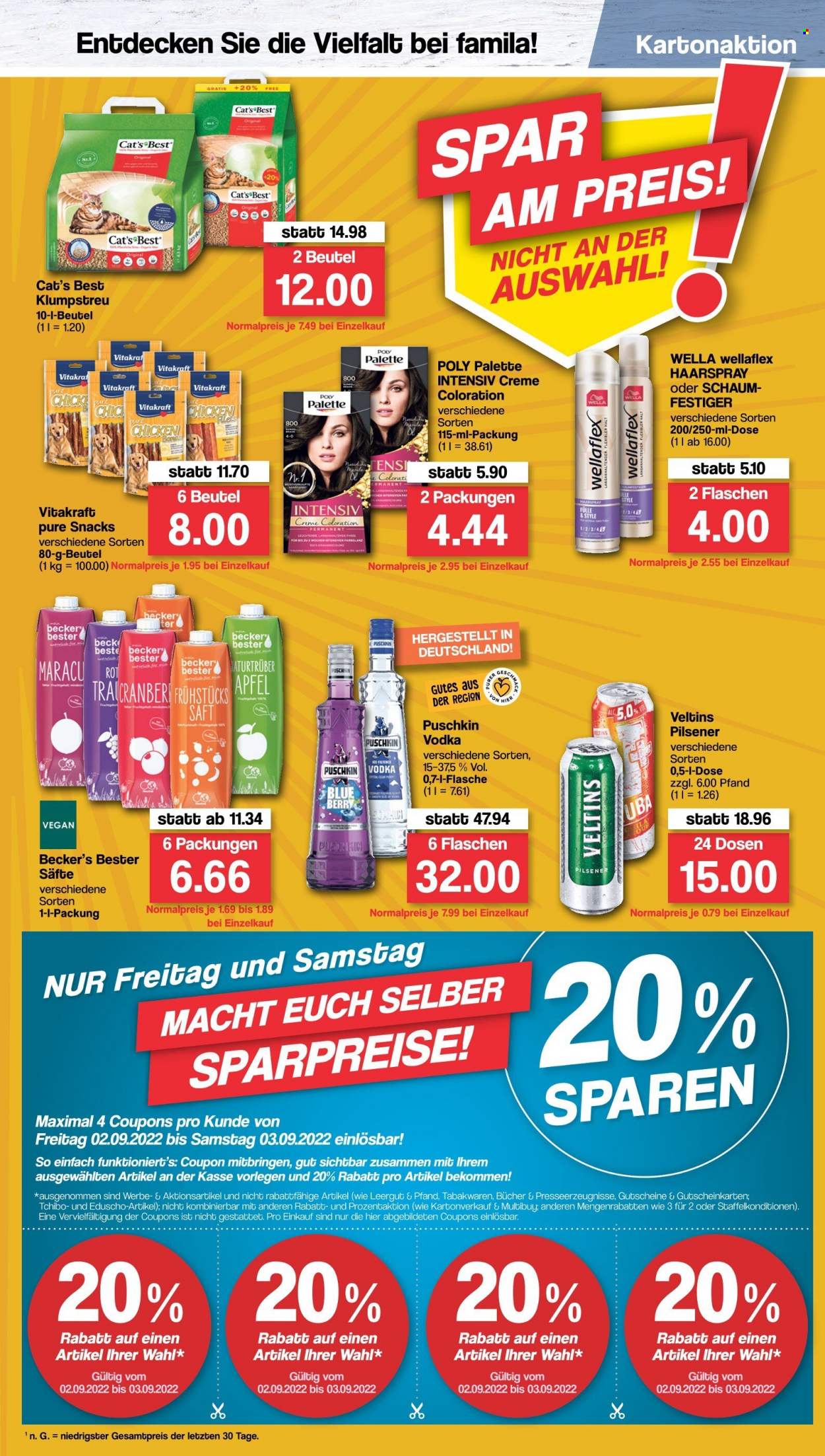 famila Prospekte  - 29.08.2022 - 3.09.2022. Seite 17