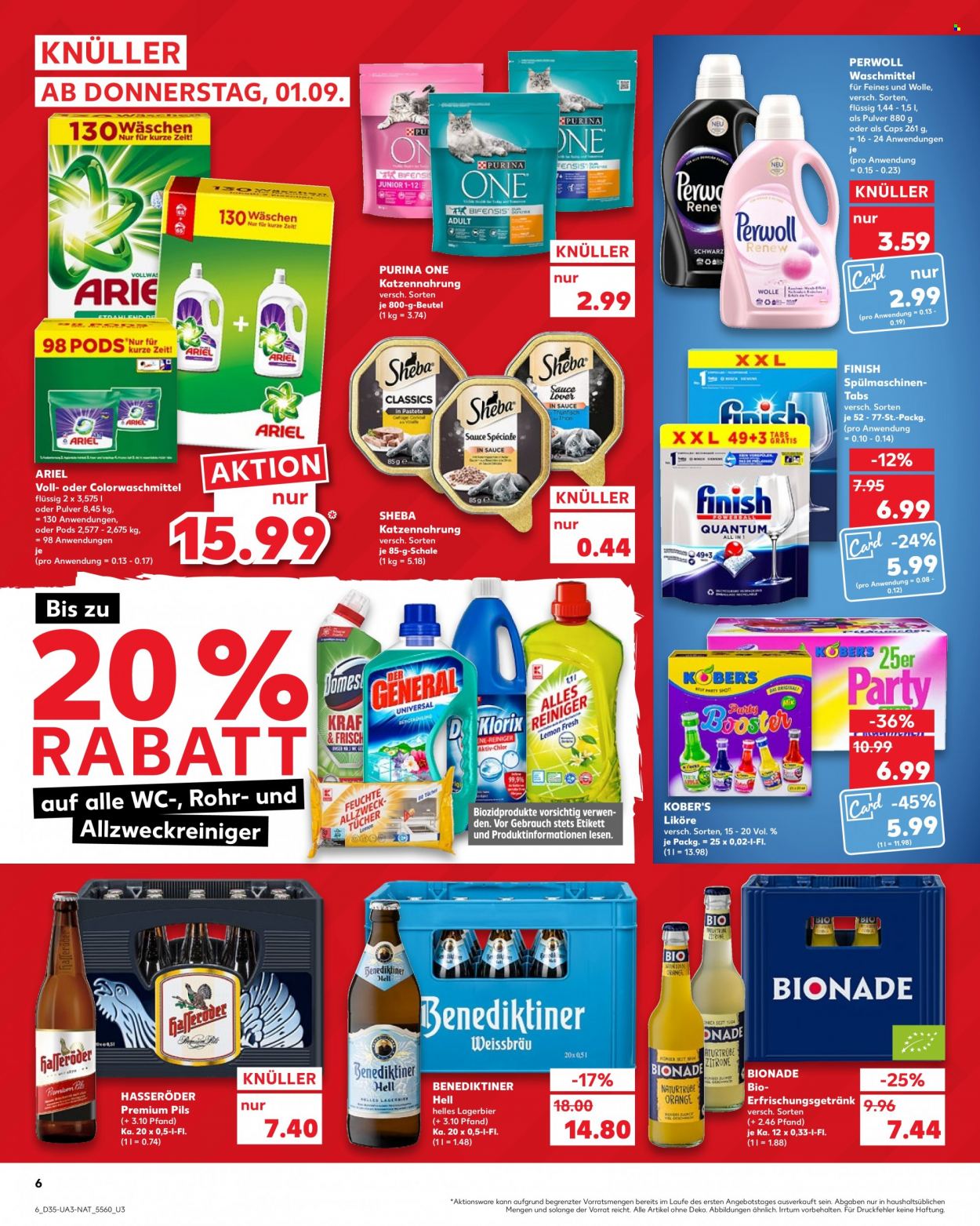 Kaufland Prospekte  - 1.09.2022 - 7.09.2022. Seite 6
