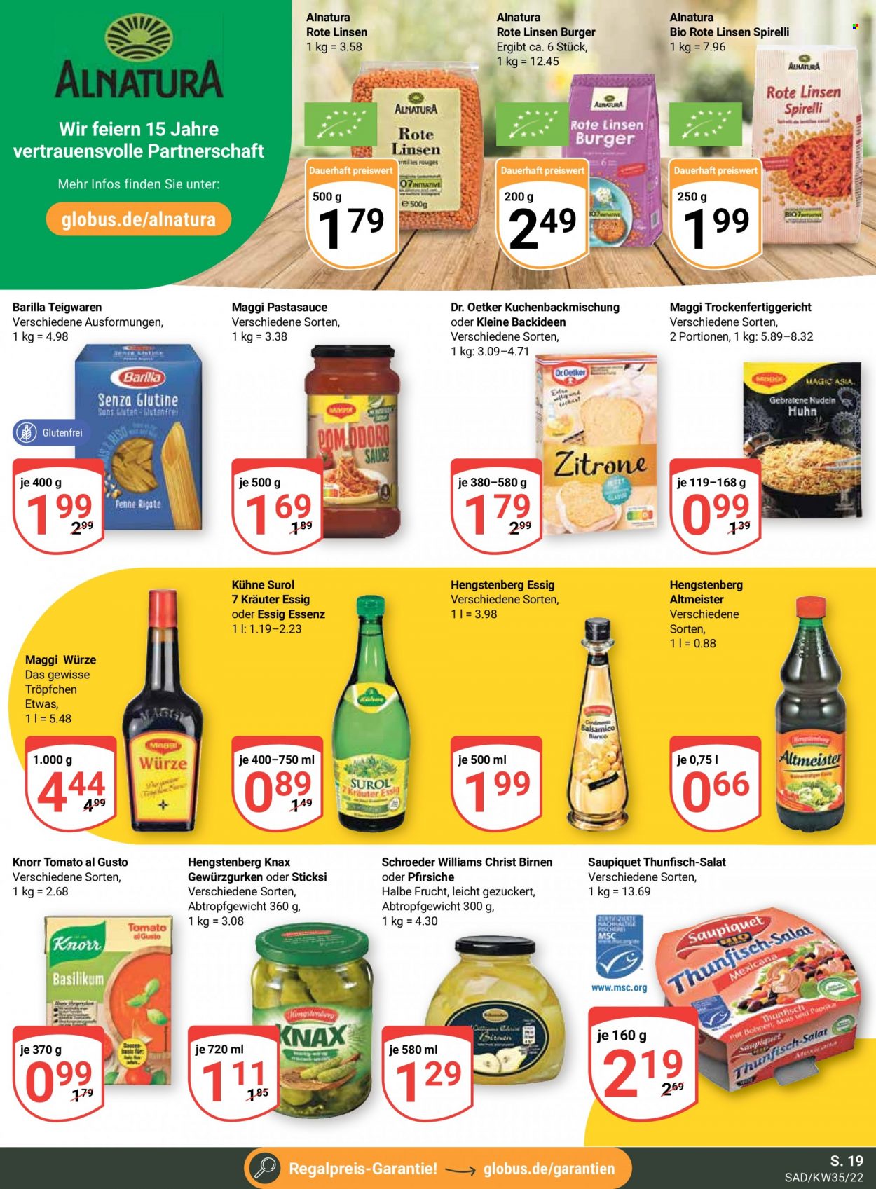 Globus Prospekte  - 29.08.2022 - 3.09.2022. Seite 23