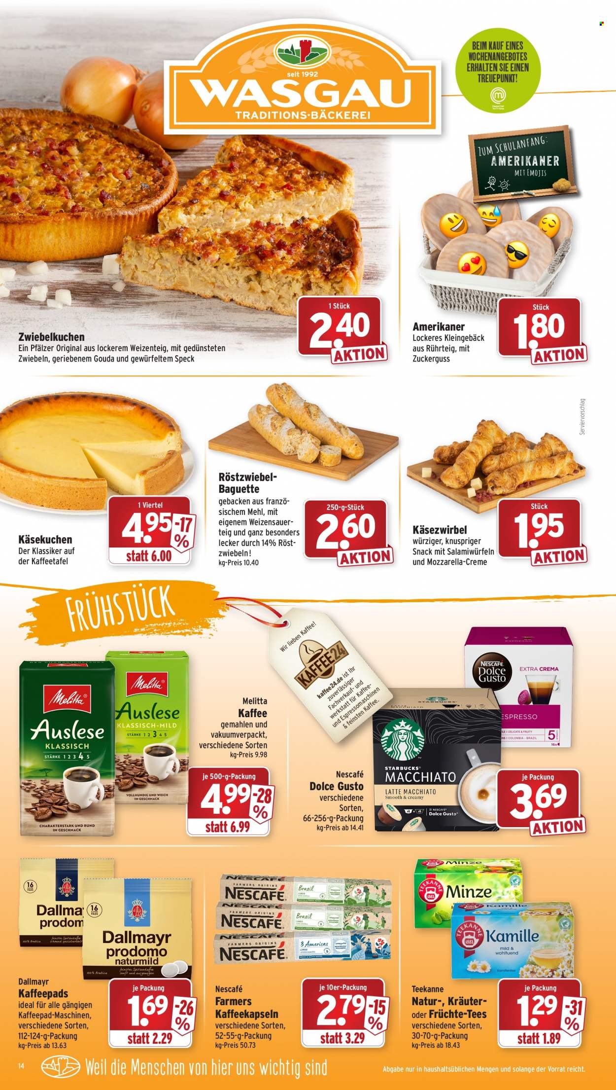 Wasgau Prospekte  - 29.08.2022 - 3.09.2022. Seite 14