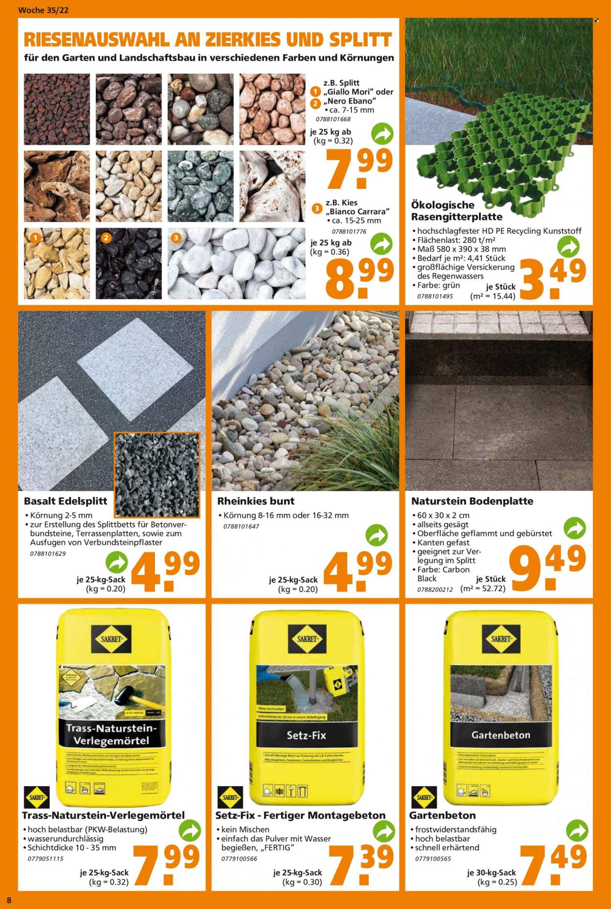 Globus Baumarkt Prospekte  - 29.08.2022 - 3.09.2022. Seite 8