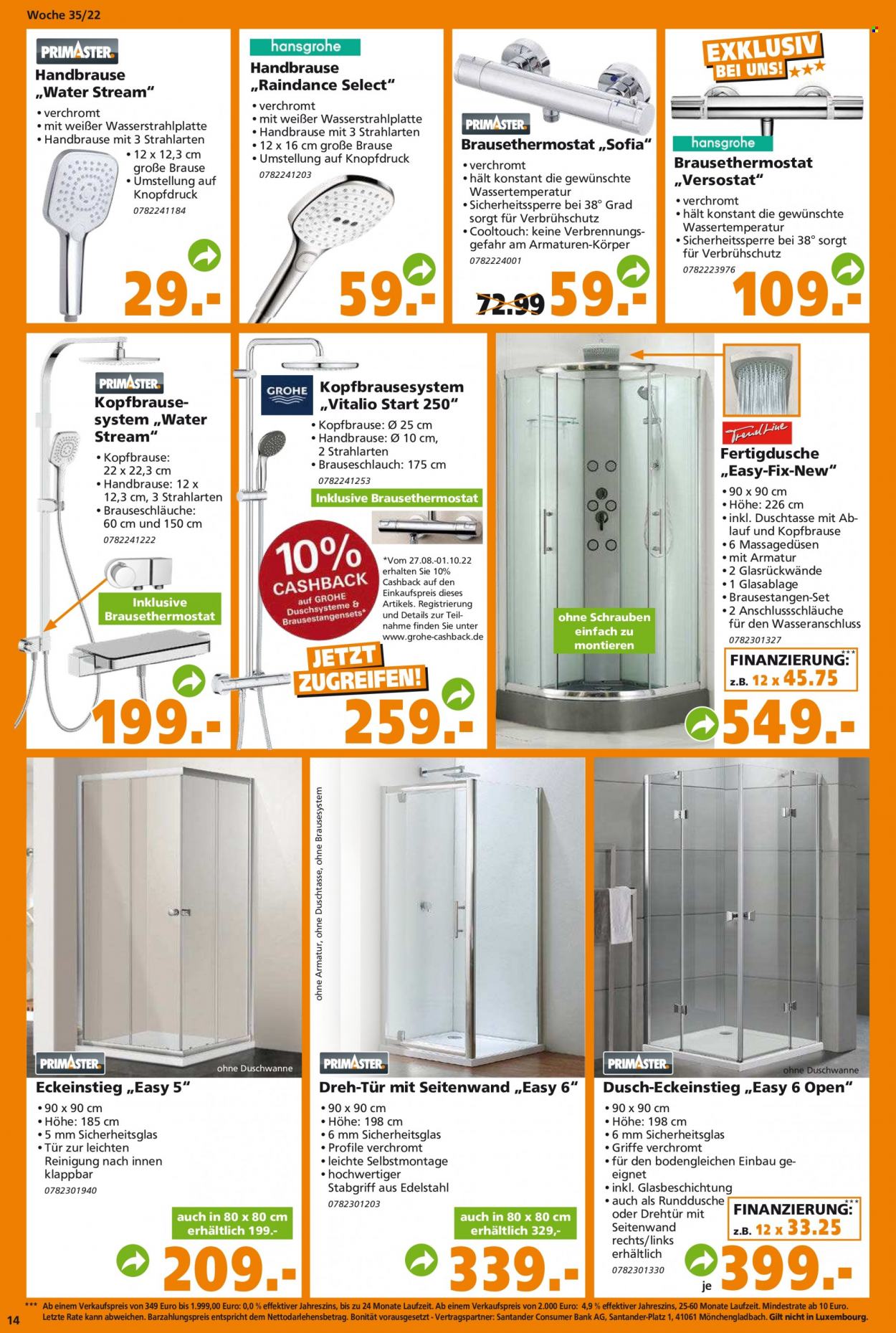 Globus Baumarkt Prospekte  - 29.08.2022 - 3.09.2022. Seite 14