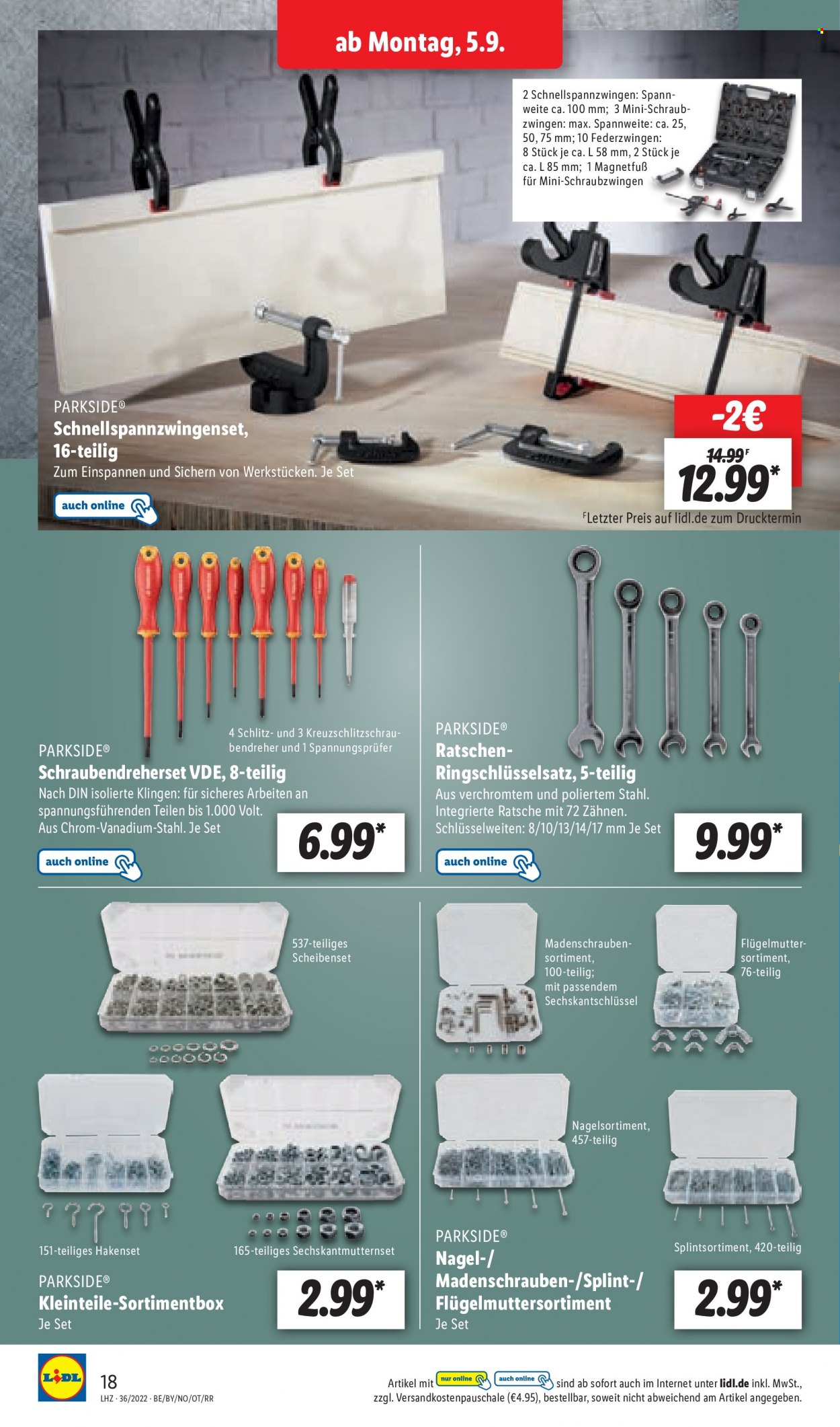 Lidl Prospekte  - 5.09.2022 - 10.09.2022. Seite 18