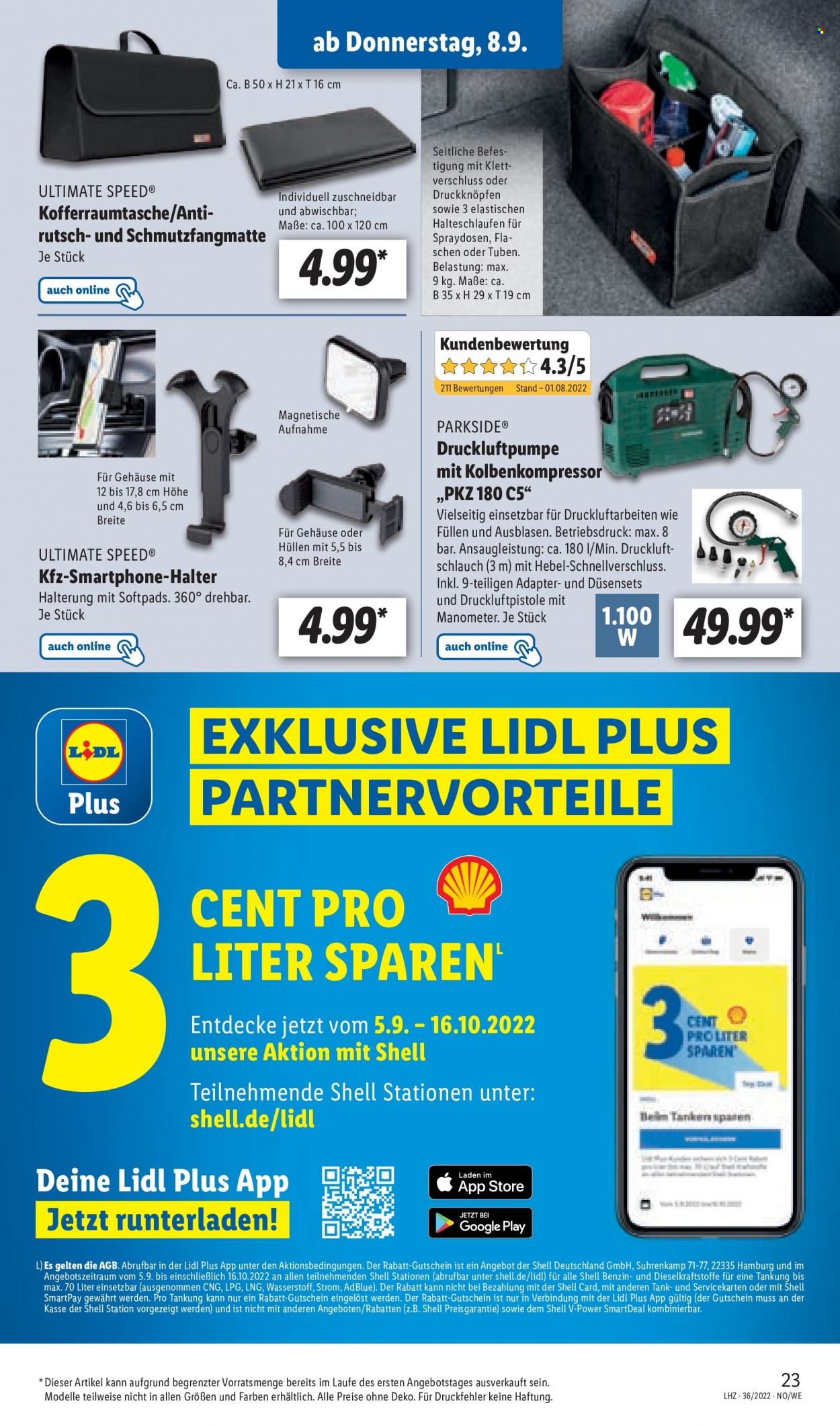 Lidl Prospekte  - 5.09.2022 - 10.09.2022. Seite 23