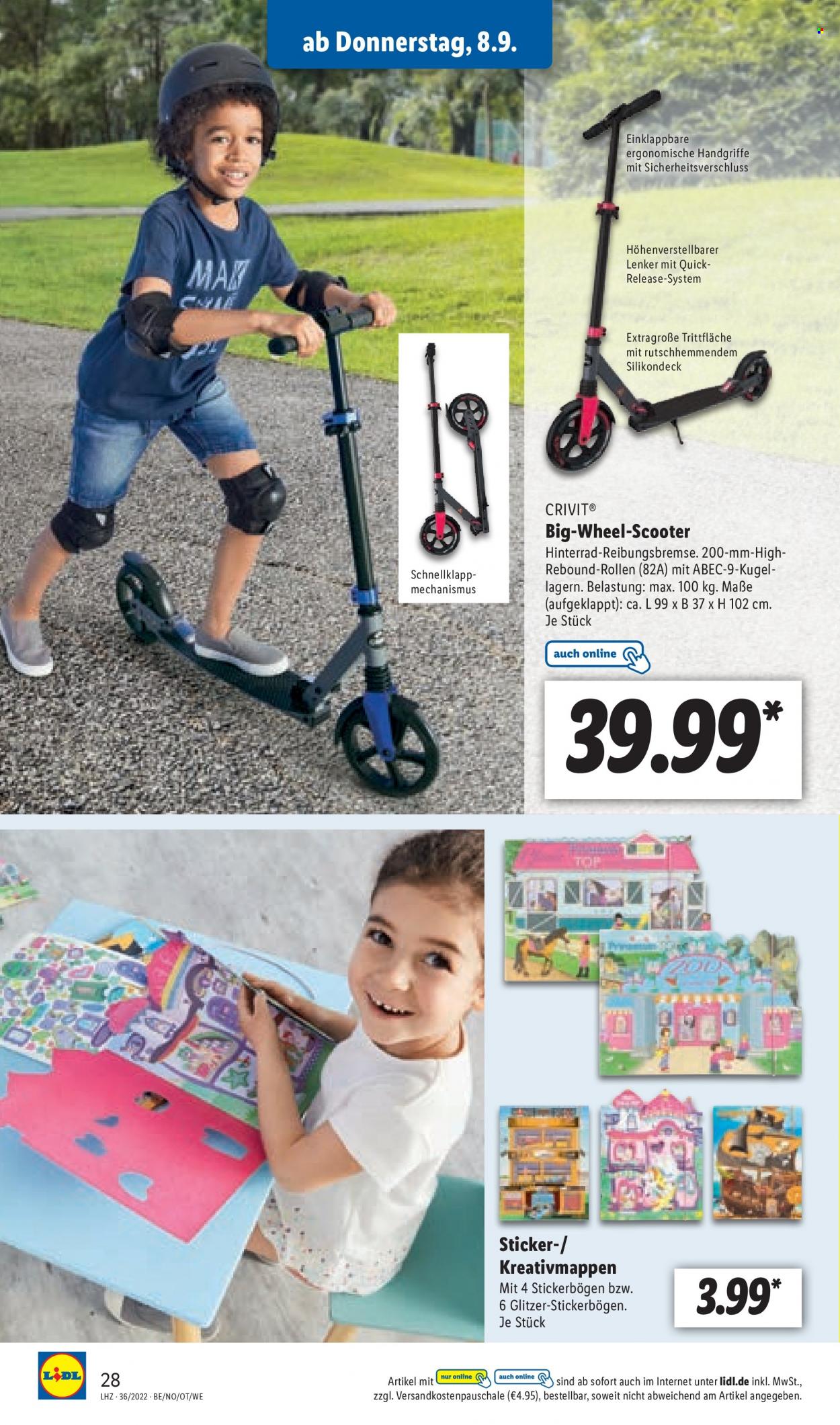Lidl Prospekte  - 5.09.2022 - 10.09.2022. Seite 28