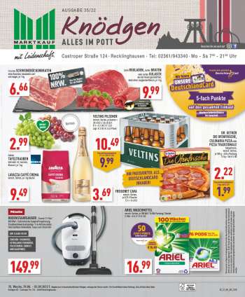 Prospekte Marktkauf - 29.08.2022 - 3.09.2022.