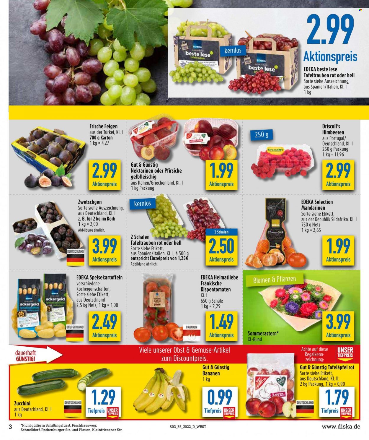 Diska Prospekte  - 29.08.2022 - 3.09.2022. Seite 3