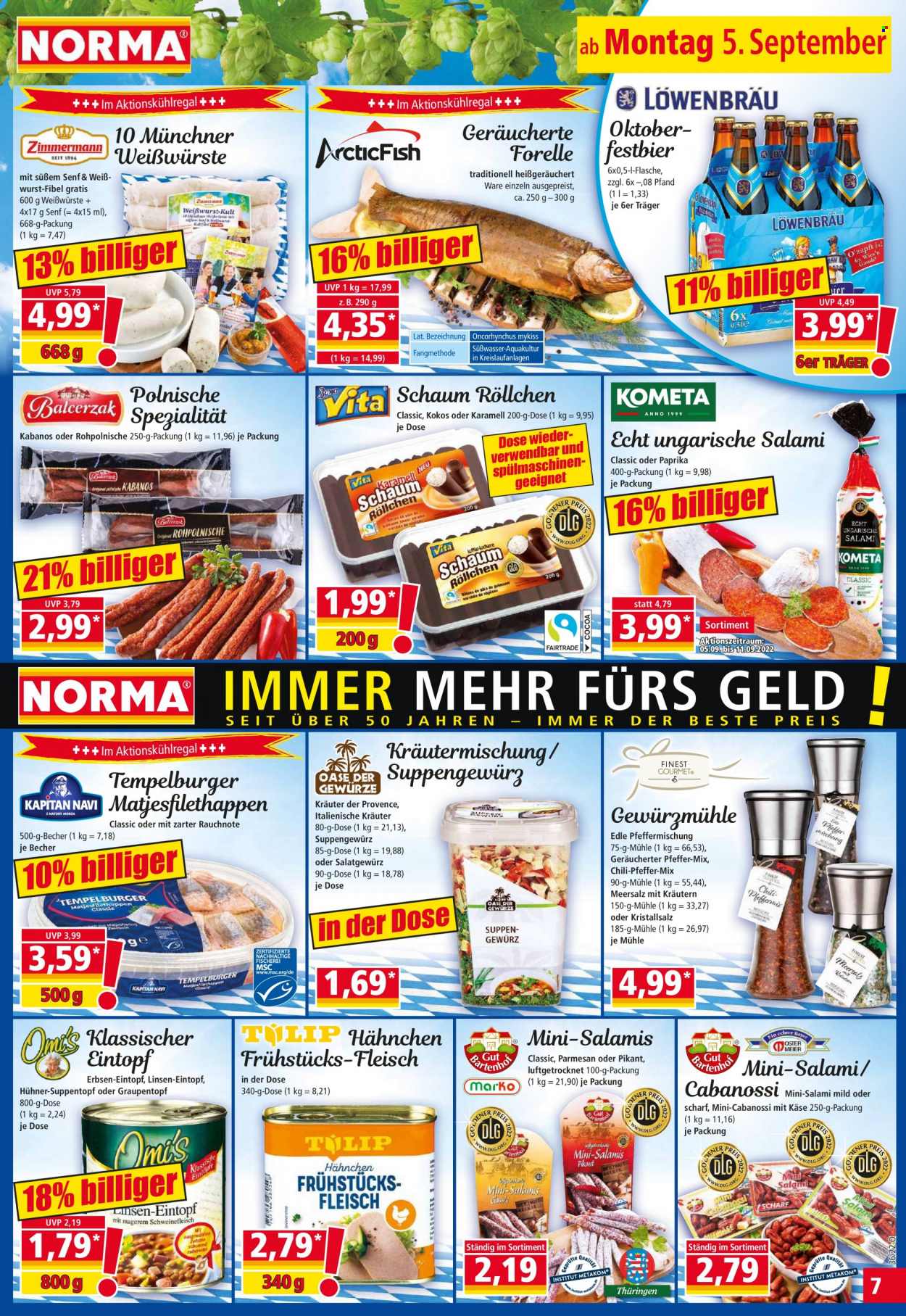 Norma Prospekte  - 5.09.2022 - 11.09.2022. Seite 7