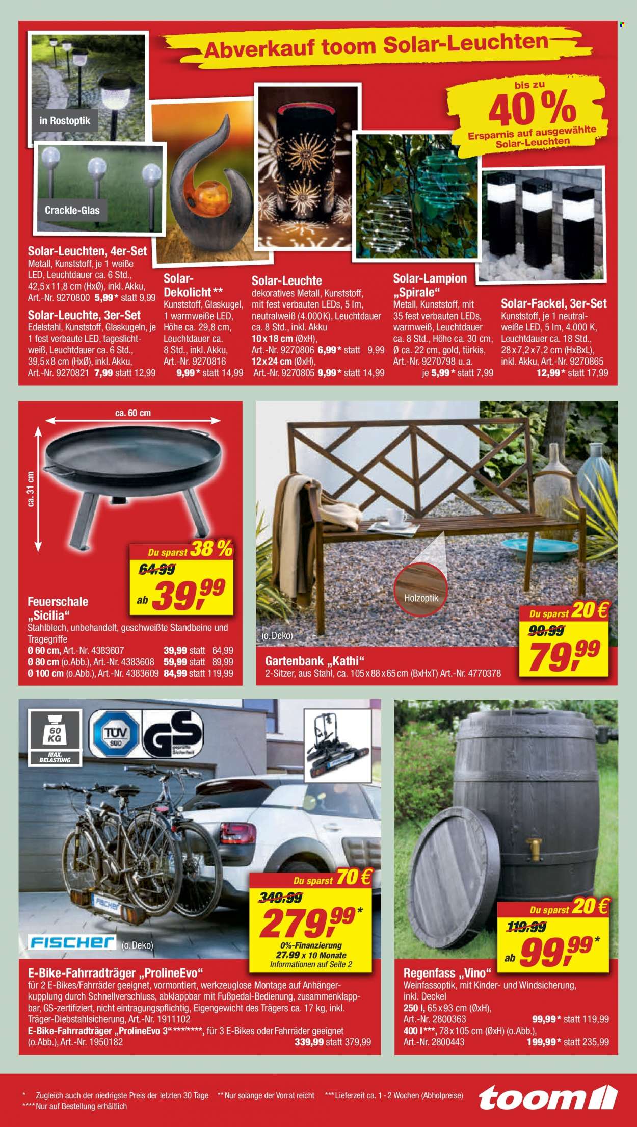 toom Baumarkt Prospekte  - 3.09.2022 - 9.09.2022. Seite 7
