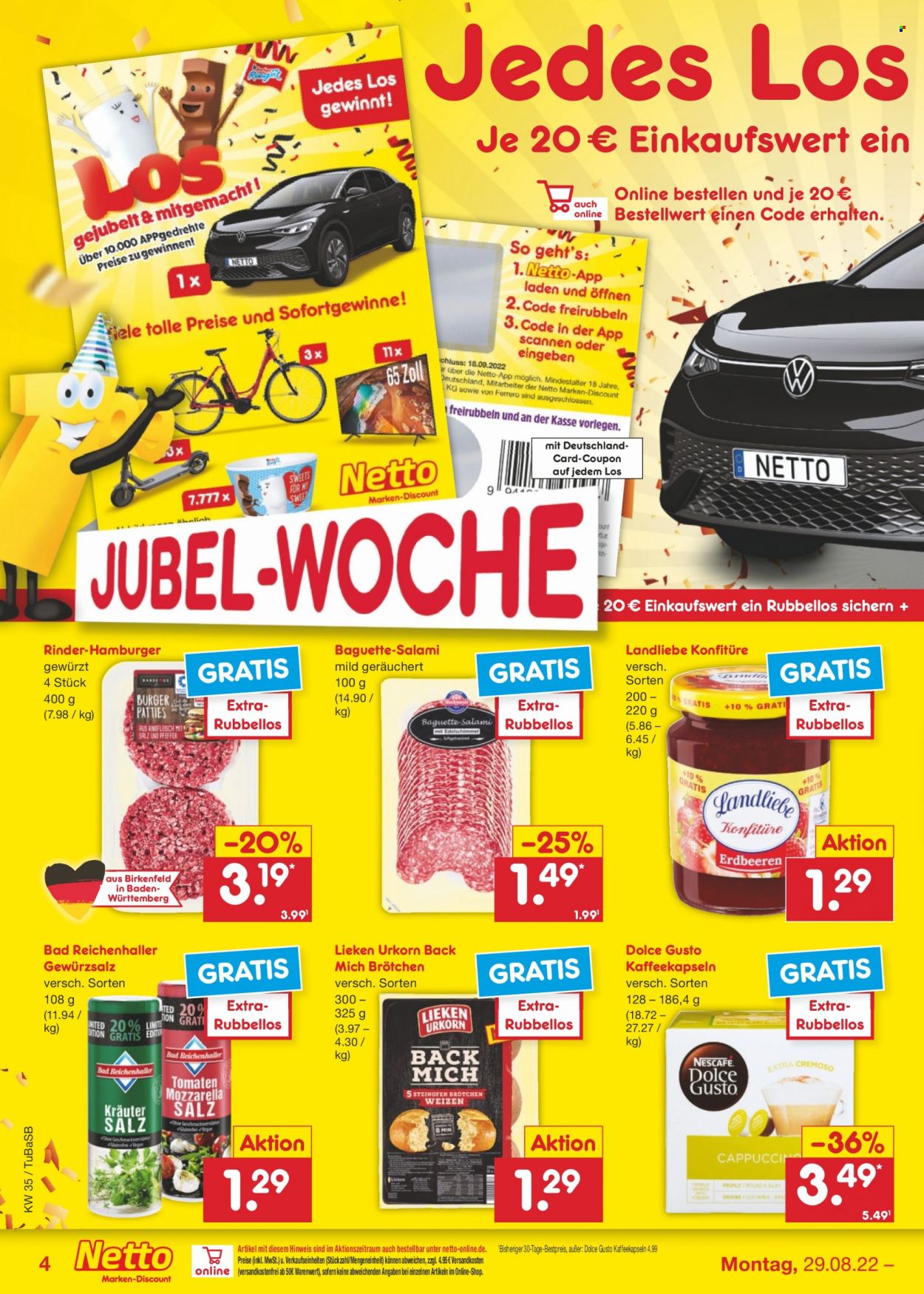 Netto Marken-Discount Prospekte  - 29.08.2022 - 3.09.2022. Seite 4