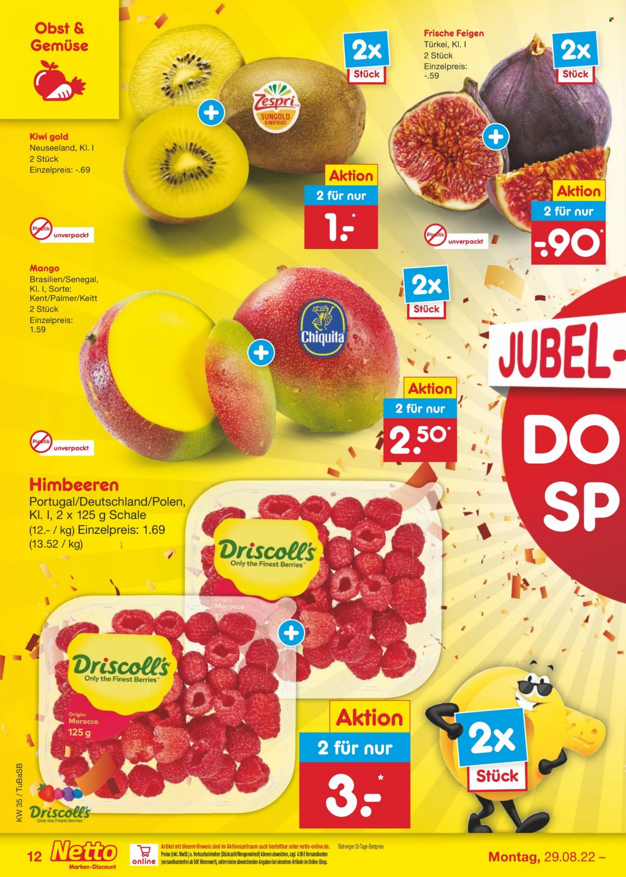 Netto Marken-Discount Prospekte  - 29.08.2022 - 3.09.2022. Seite 12