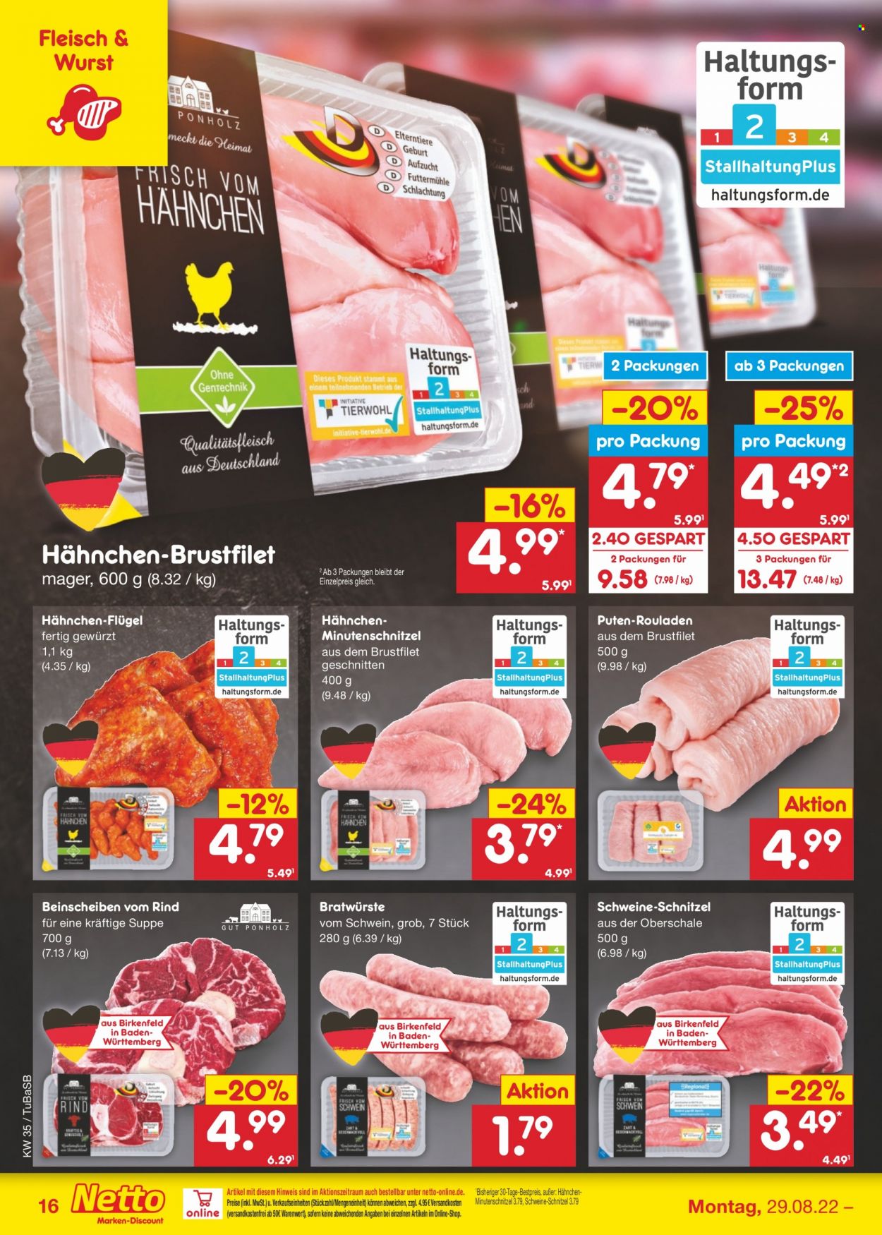 Netto Marken-Discount Prospekte  - 29.08.2022 - 3.09.2022. Seite 16