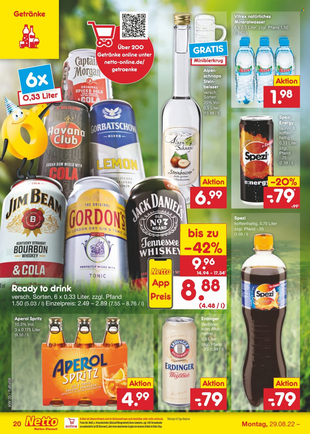 Netto Marken-Discount Prospekte  - 29.08.2022 - 3.09.2022. Seite 20