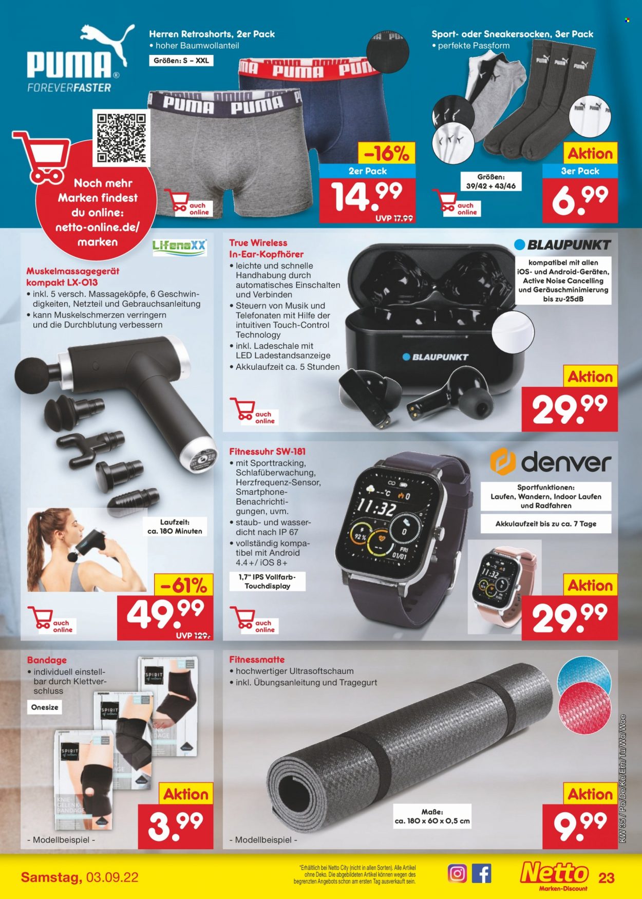 Netto Marken-Discount Prospekte  - 29.08.2022 - 3.09.2022. Seite 23