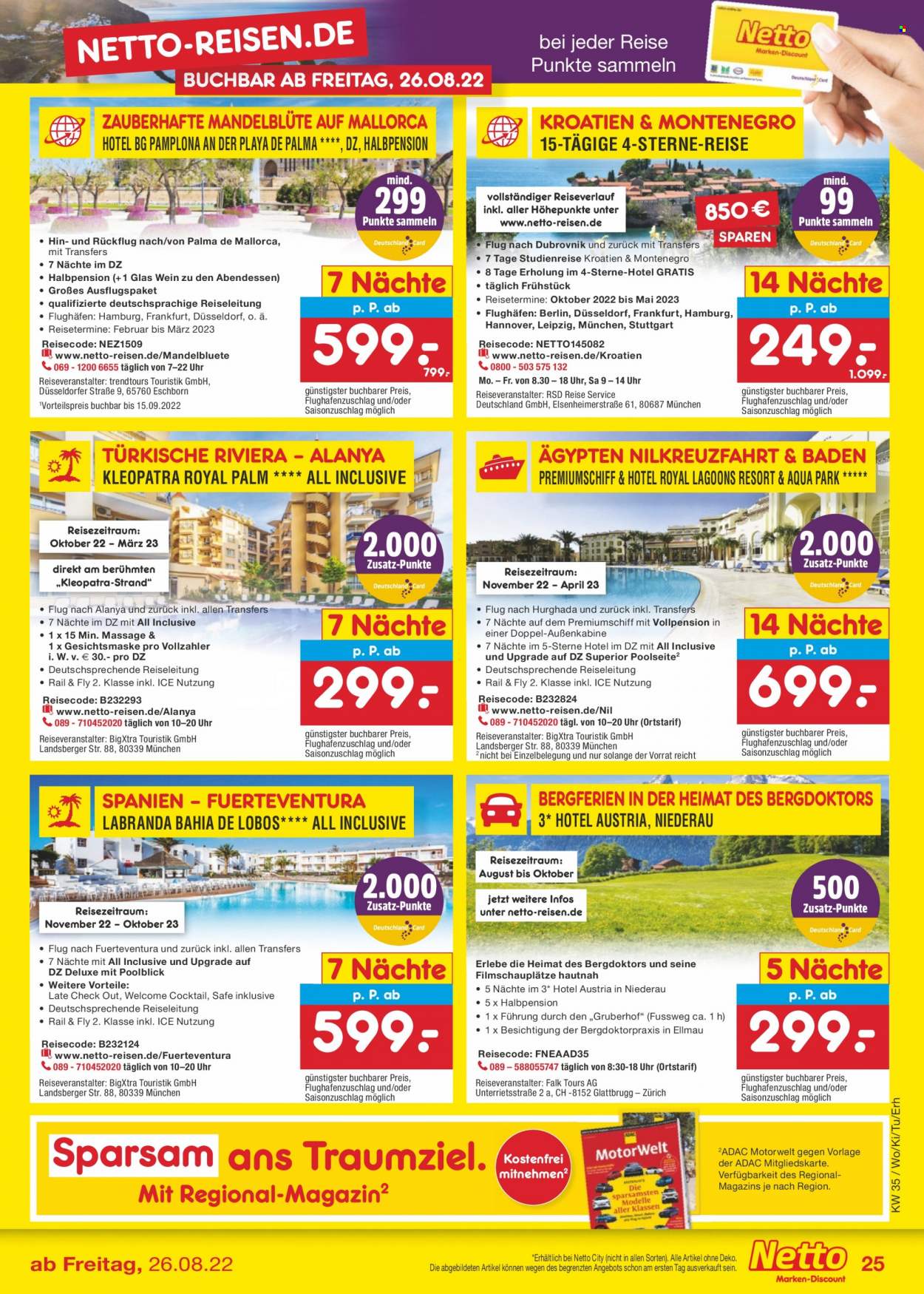 Netto Marken-Discount Prospekte  - 29.08.2022 - 3.09.2022. Seite 25