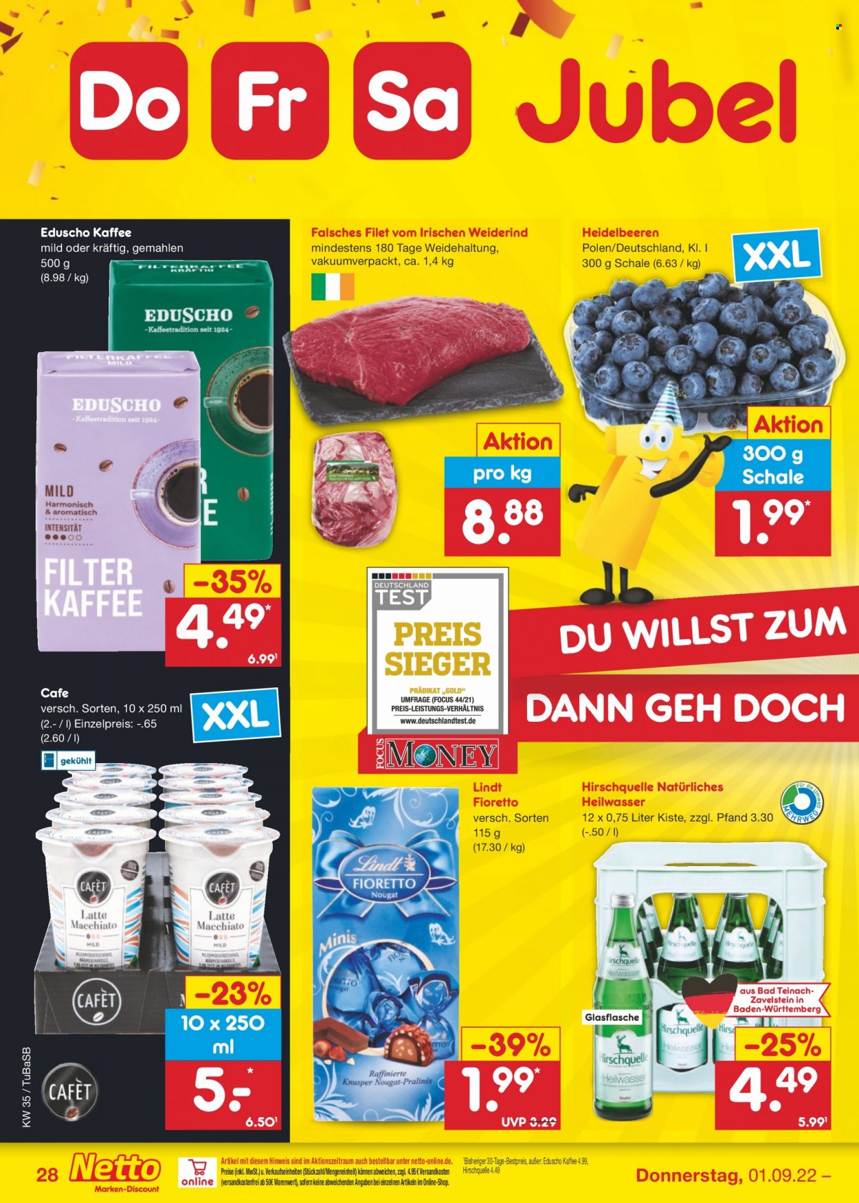 Netto Marken-Discount Prospekte  - 29.08.2022 - 3.09.2022. Seite 28