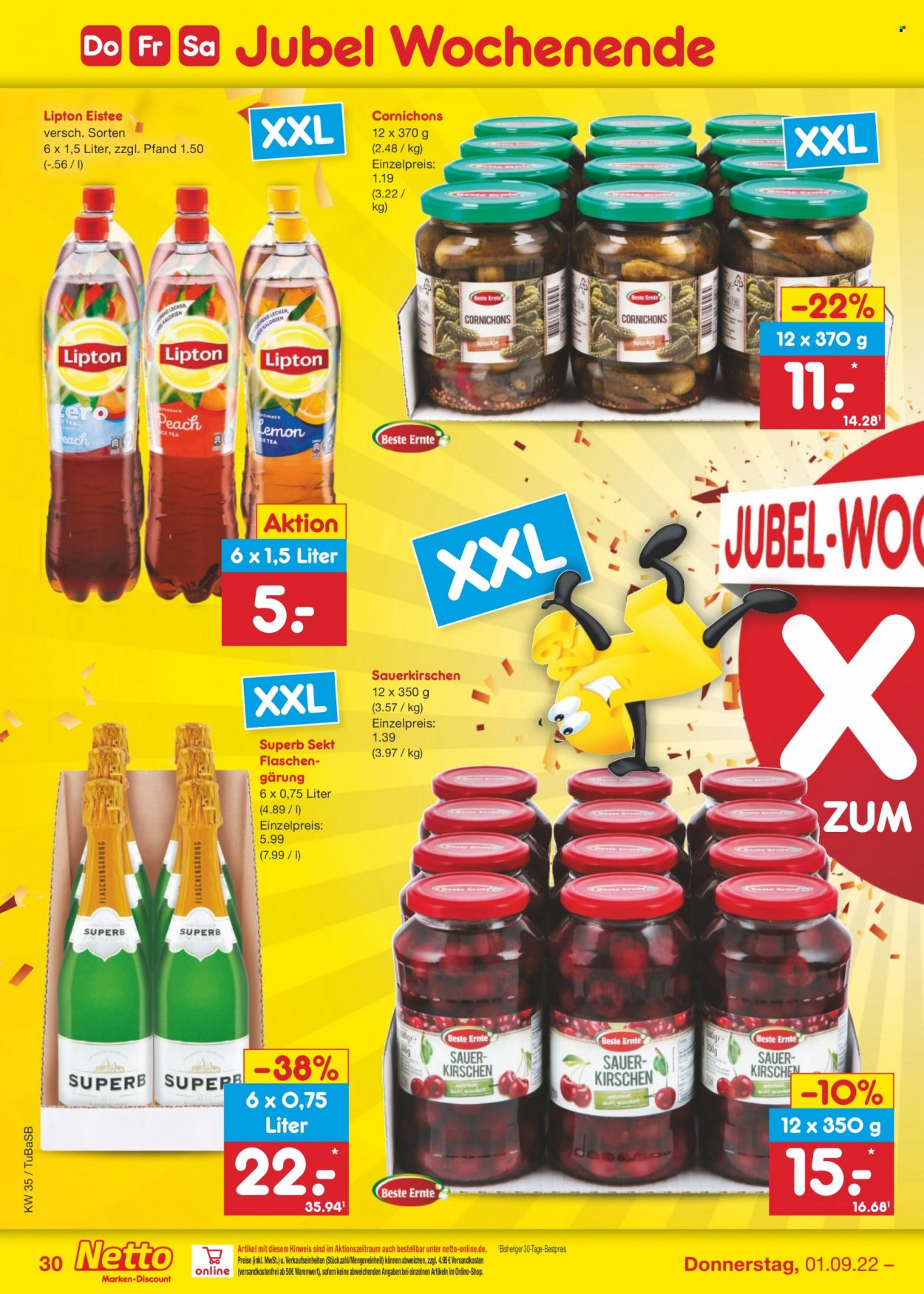 Netto Marken-Discount Prospekte  - 29.08.2022 - 3.09.2022. Seite 30